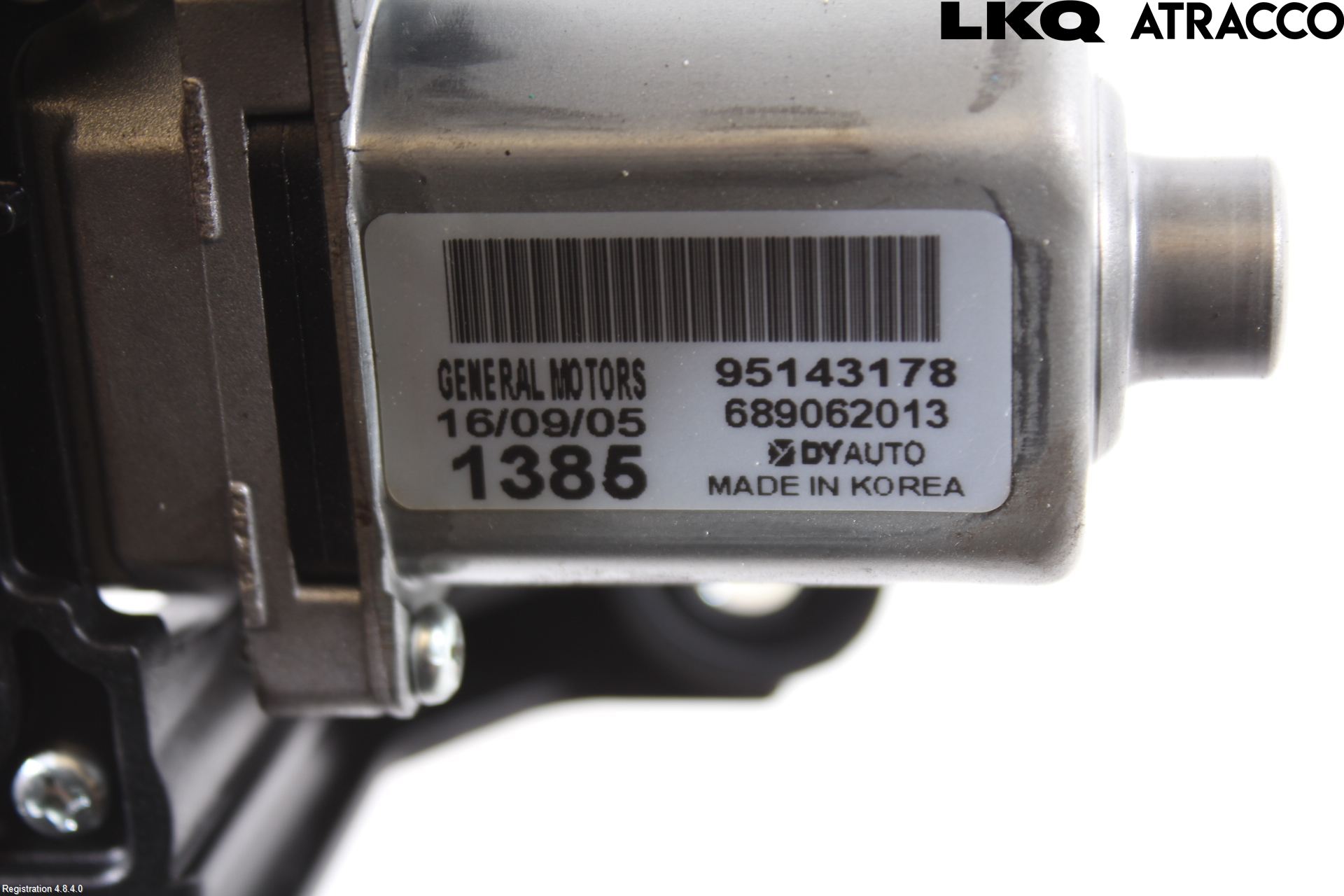Opel KARL 16-19 Viskermotor Bakluke