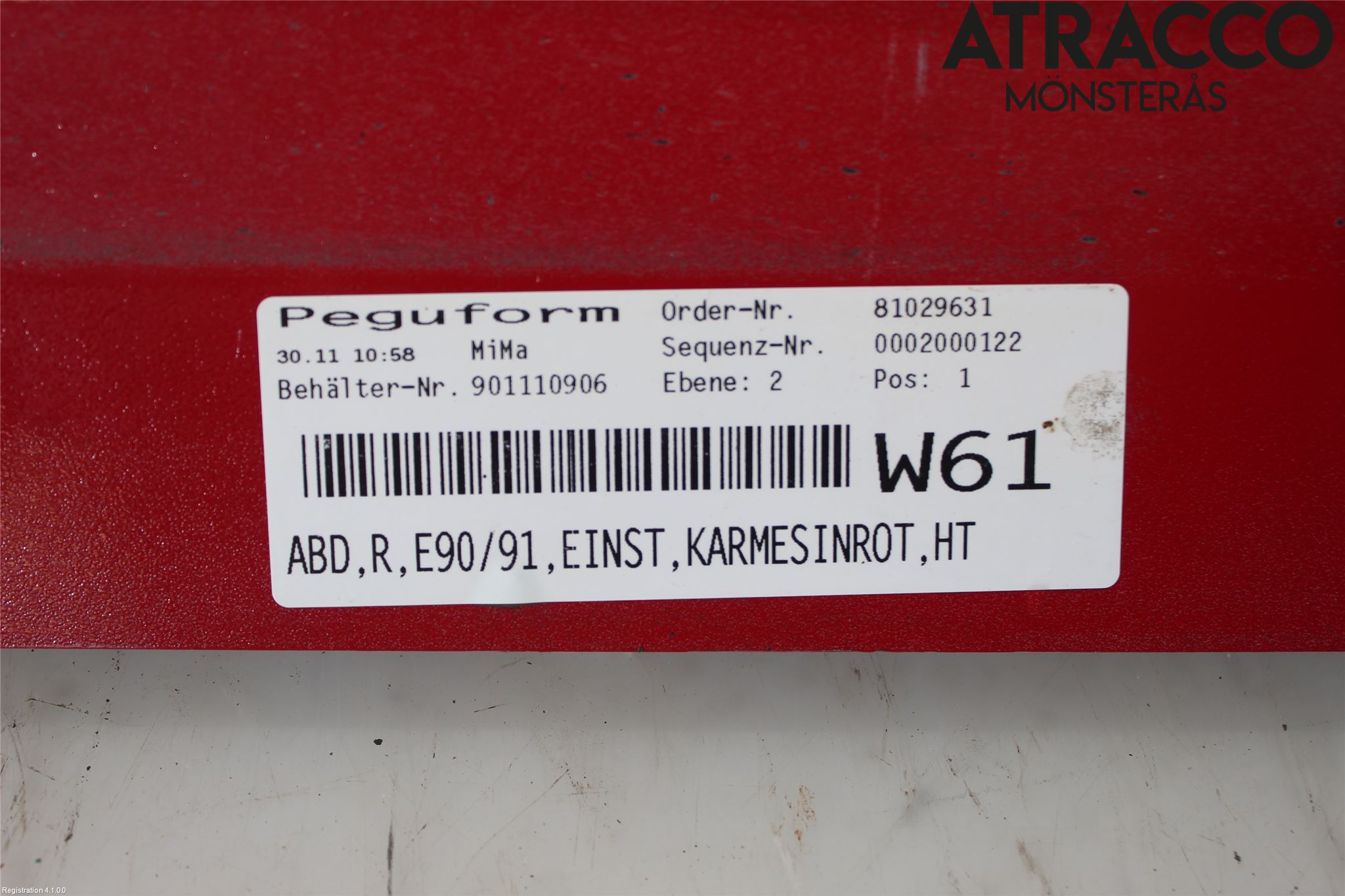 BMW 3 E90/91 SED/TOU 05-12 Kanalskjørt Høyre