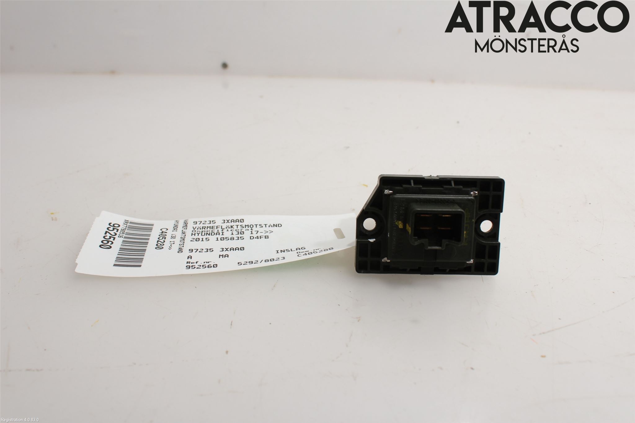 Hyundai i30 GD 13-17 Varmeapparat Viftemotstand