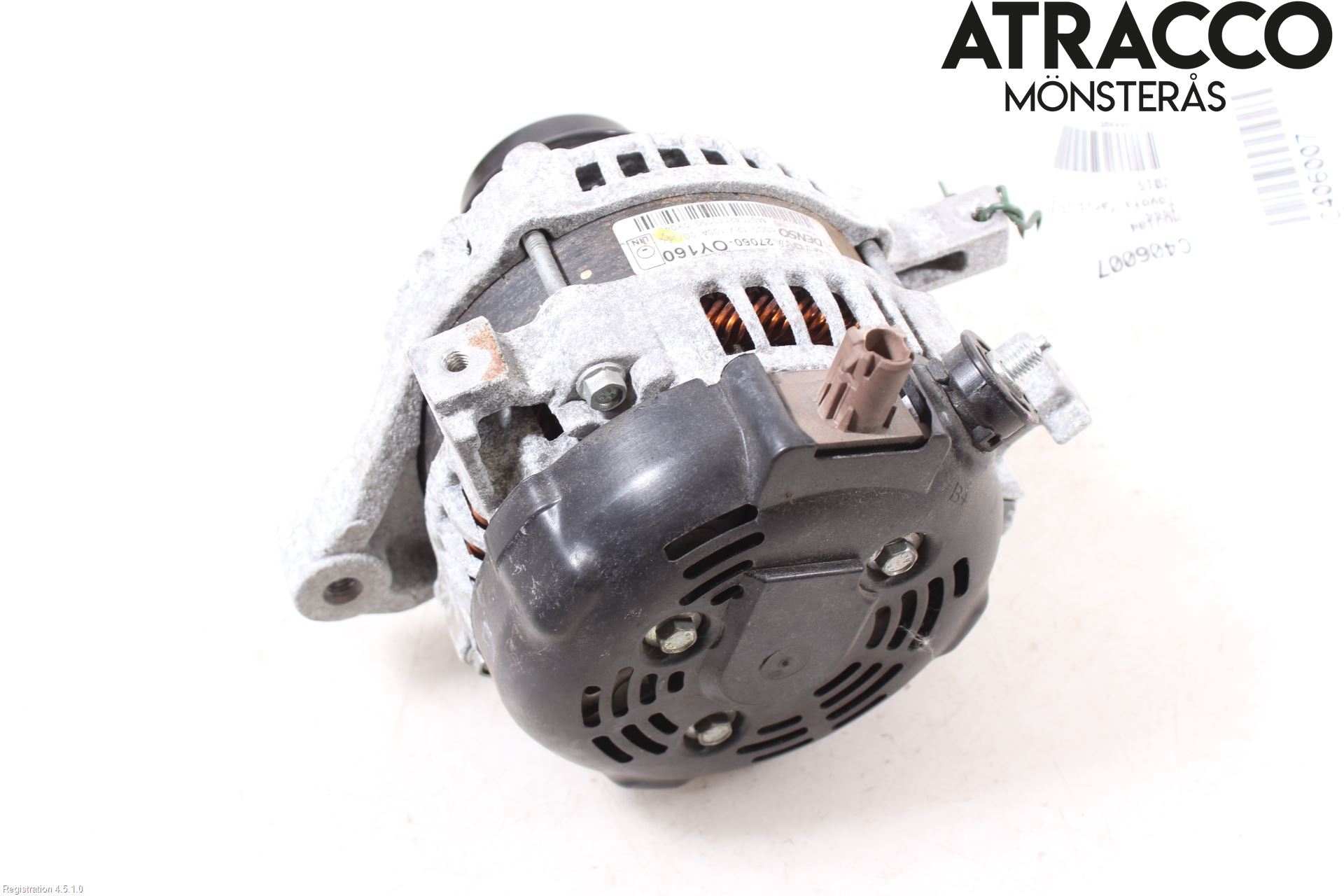 Toyota YARIS XP130 15-20 Dynamo