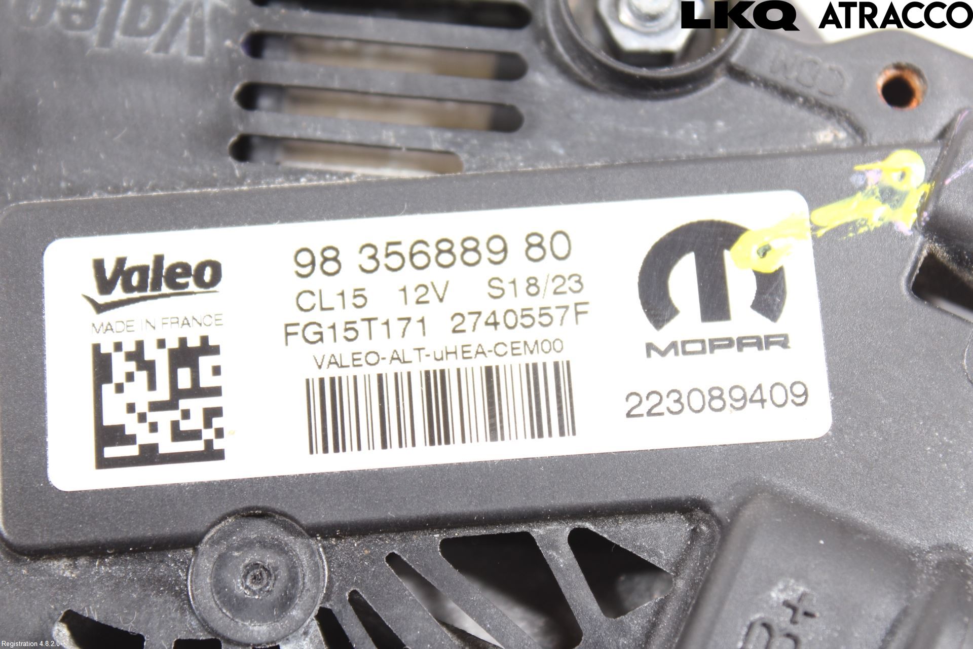 Peugeot 2008/E-2008 20- Dynamo
