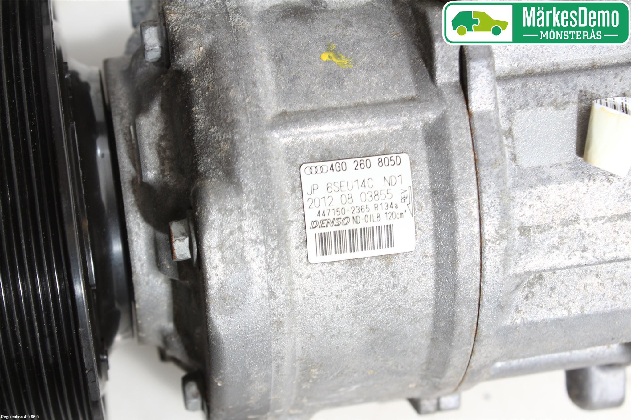 Audi A6/S6 4G 11-18 Varme Ac Kompressor