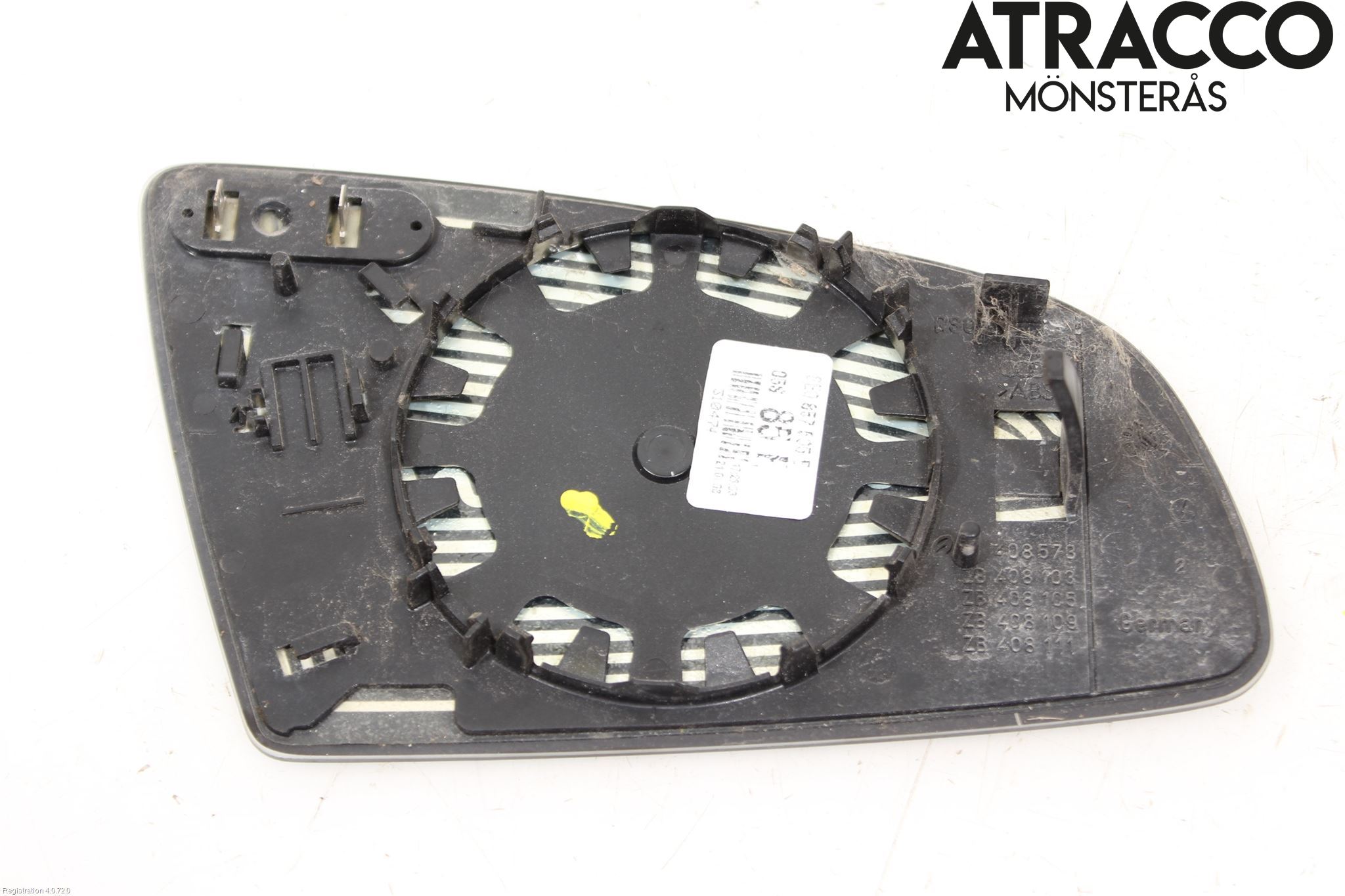 Audi A4/S4 05-07 Speil Glass V