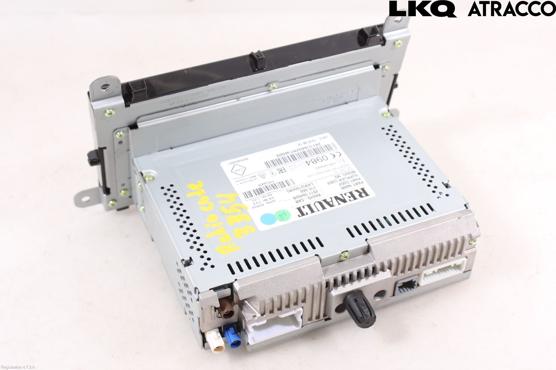 Renault CLIO IV 16-19 Stereo Radio Med Cd