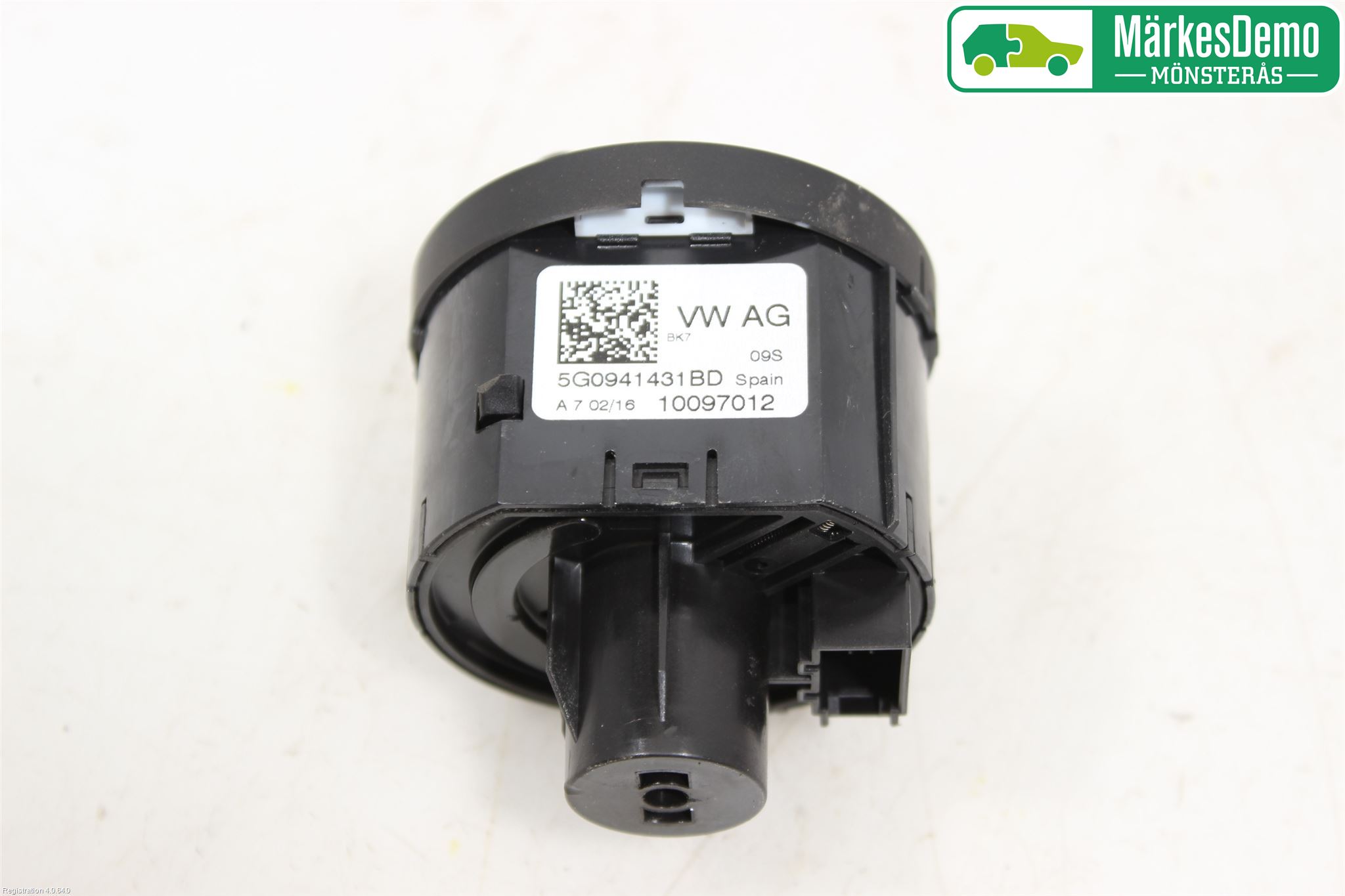 Volkswagen VW GOLF / E-GOLF VII 13-20 Bryter Hovedlys