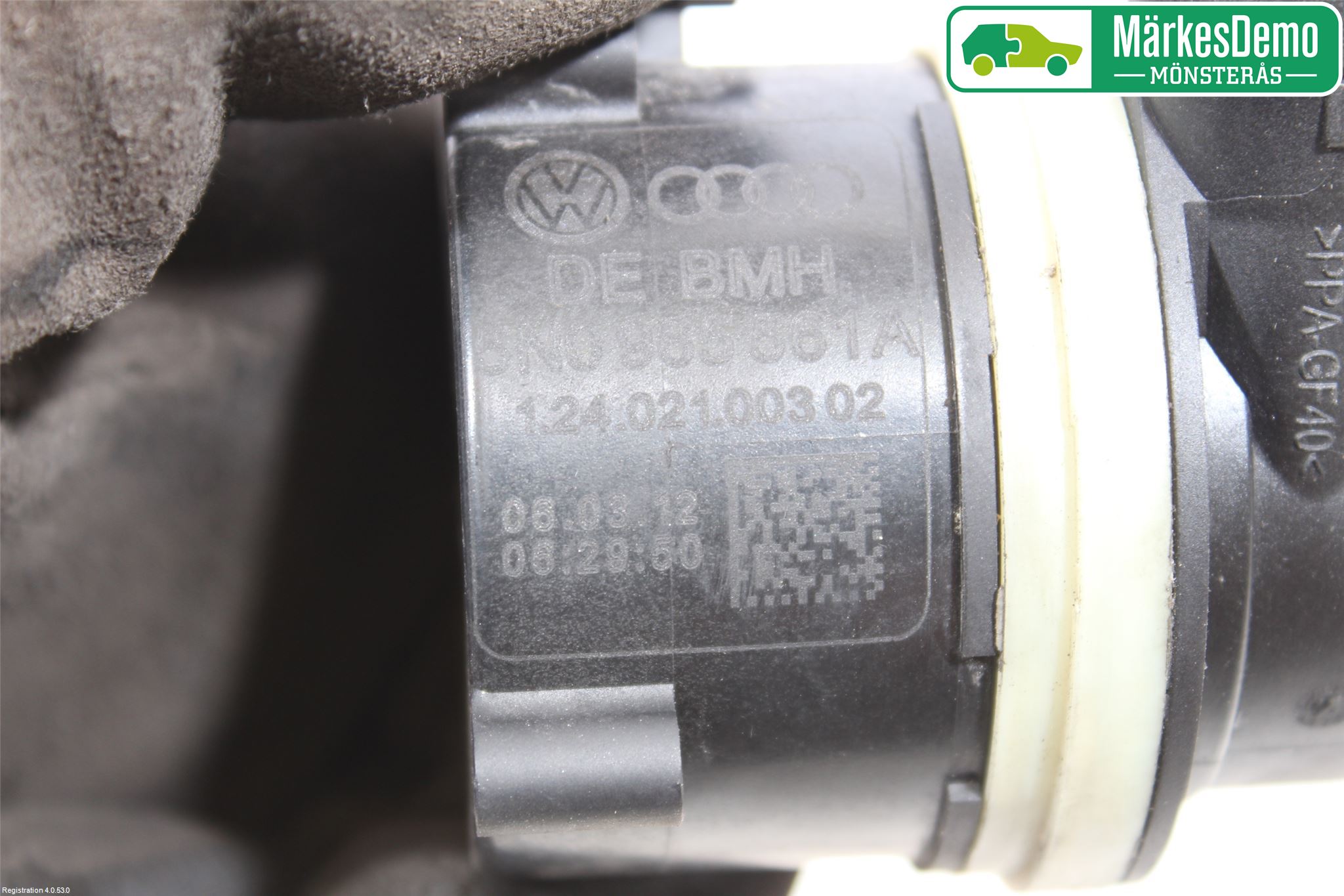 Volkswagen VW PASSAT 11-14 Varme Sirkulasjonspumpe