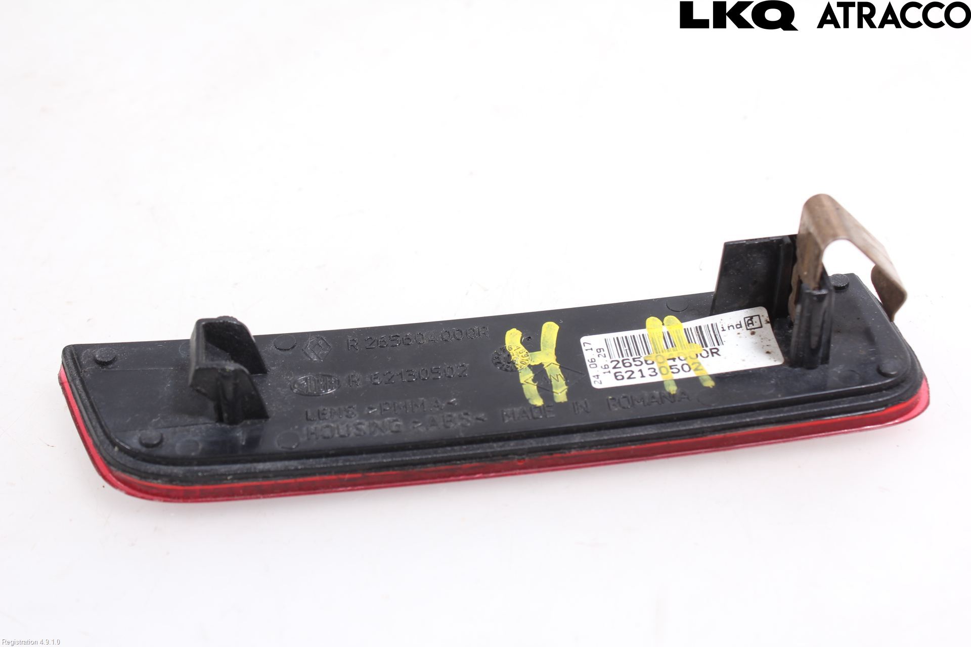 Dacia DUSTER 18-24 Refleks Bak