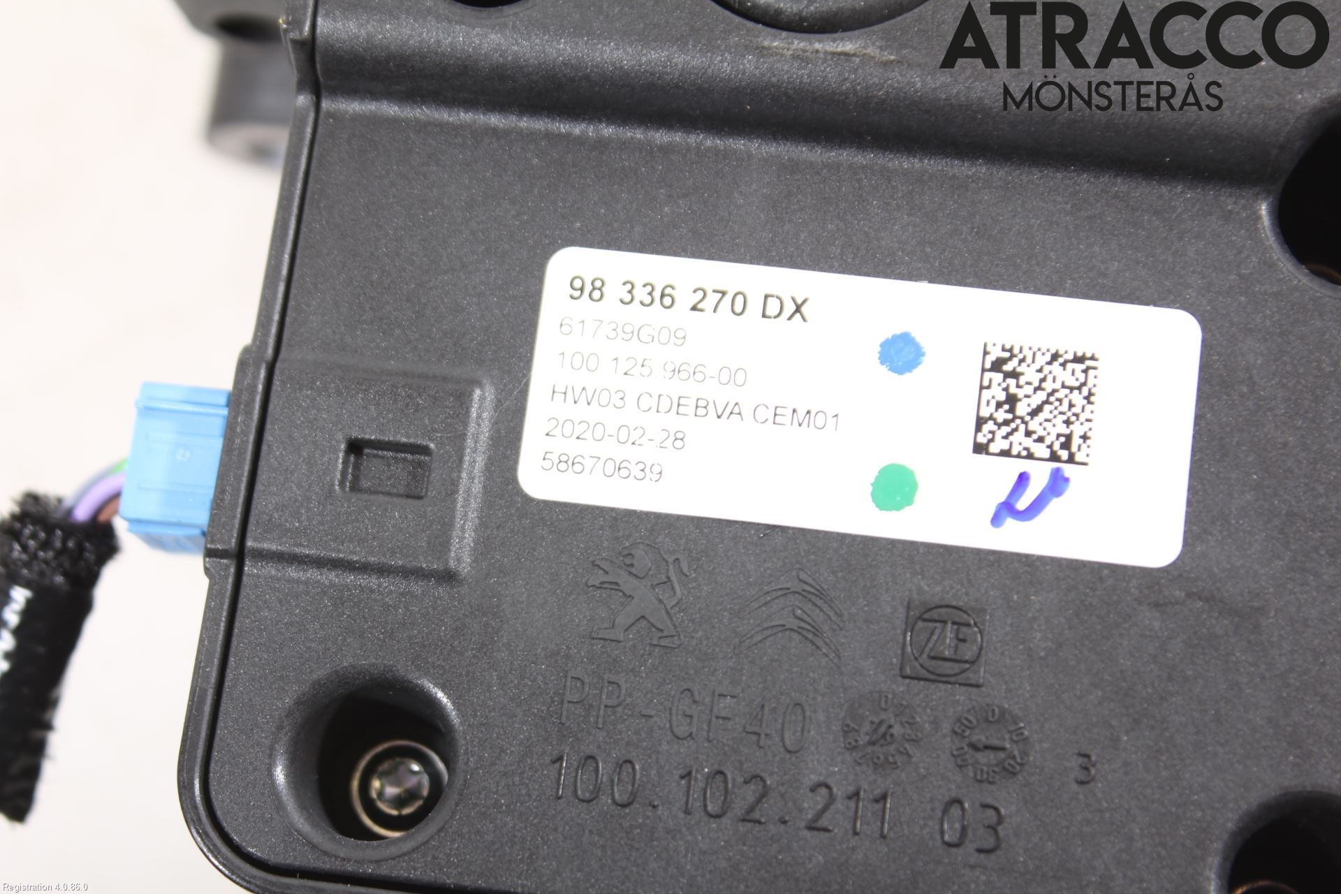 Peugeot 208/E-208 20- Gearspak