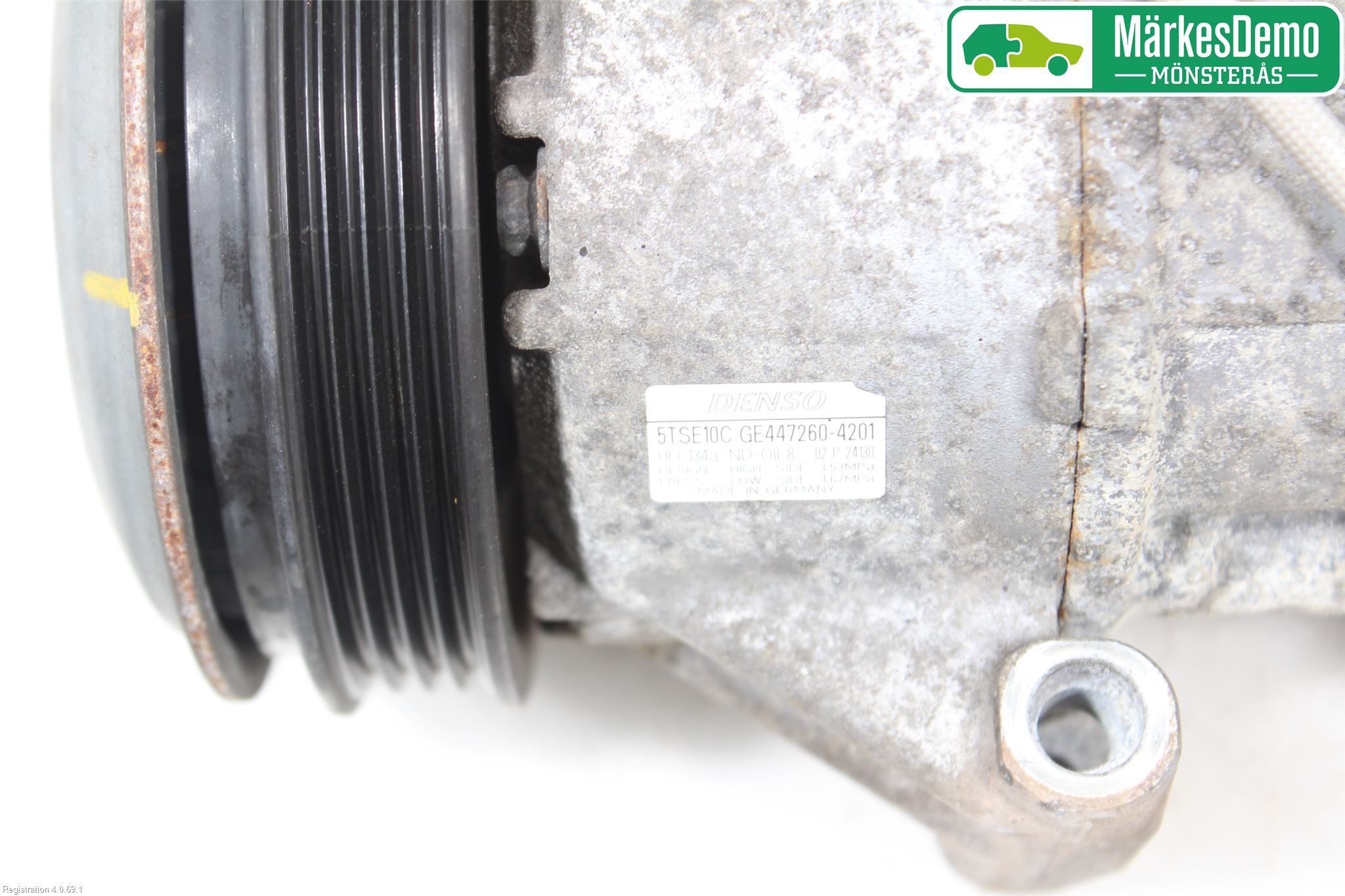 Toyota YARIS XP130 12-14 Varme Ac Kompressor