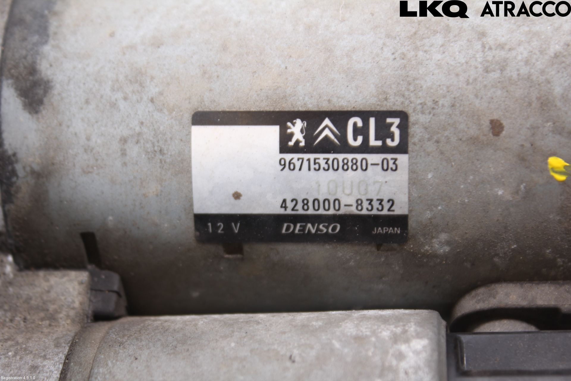 Peugeot PEUGOT 208 16-19 Startmotor