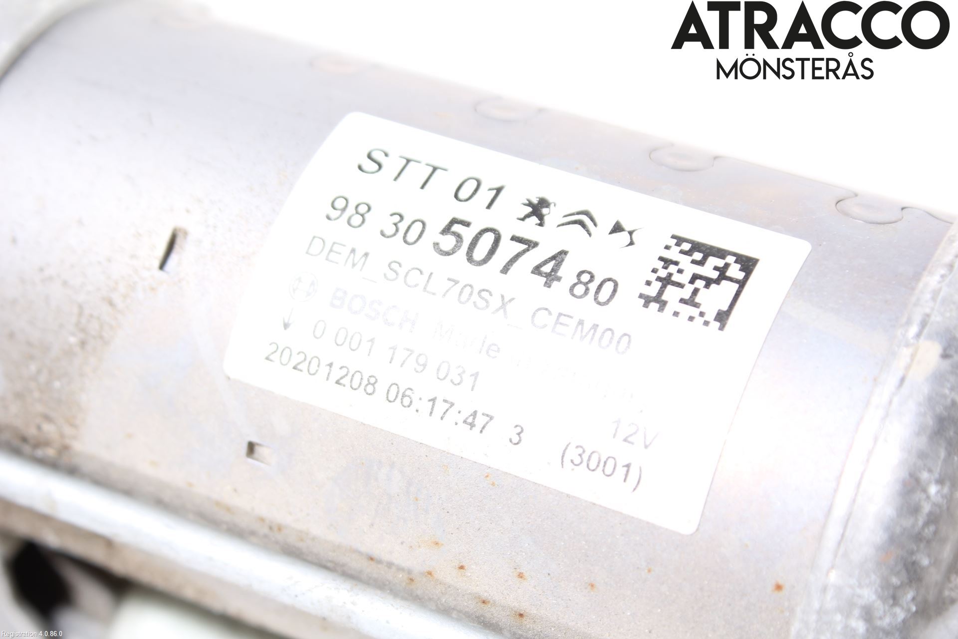 Peugeot 2008/E-2008 20- Startmotor