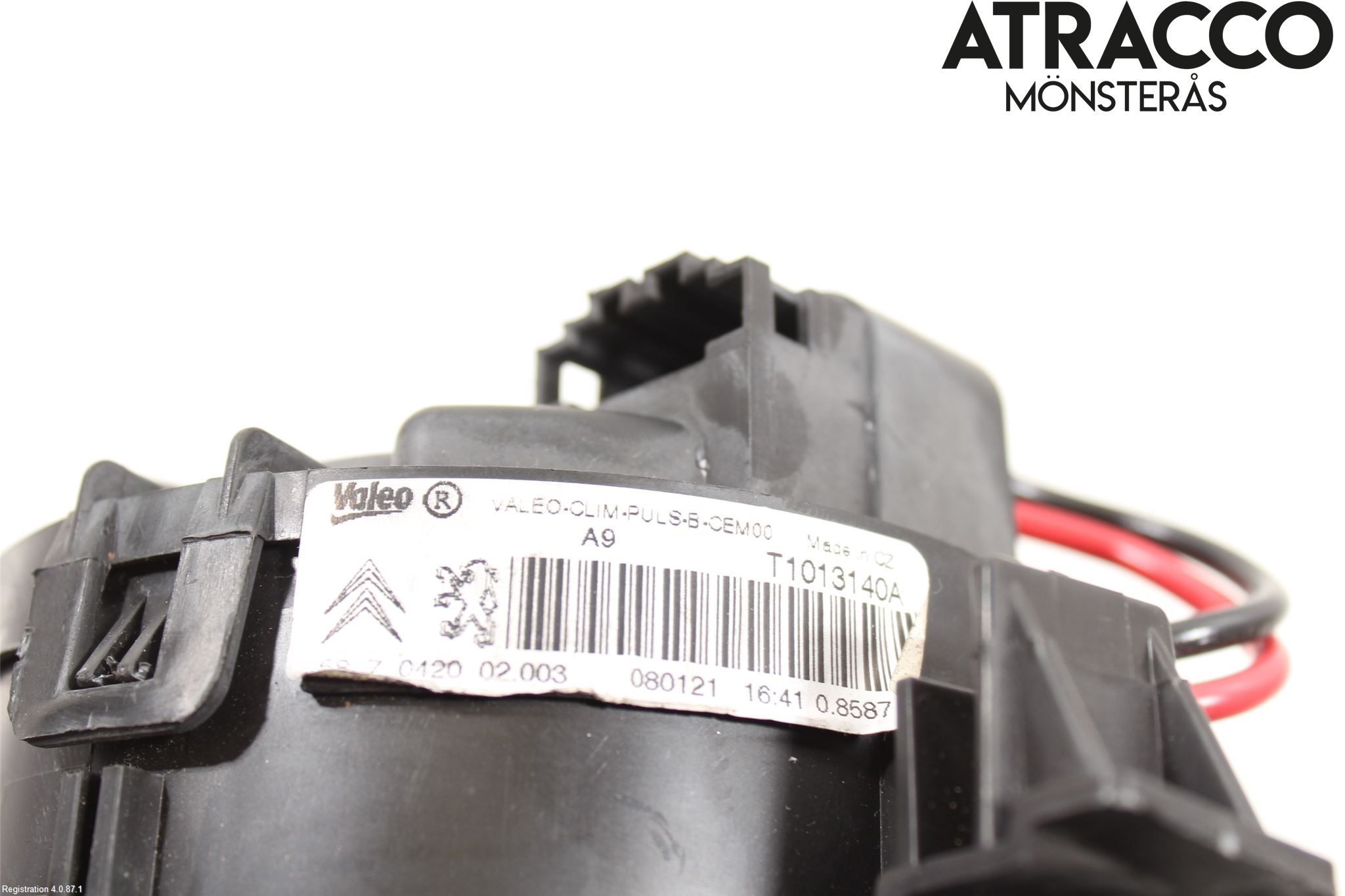 Peugeot 208 12-15 Varmeapparat Viftemotor