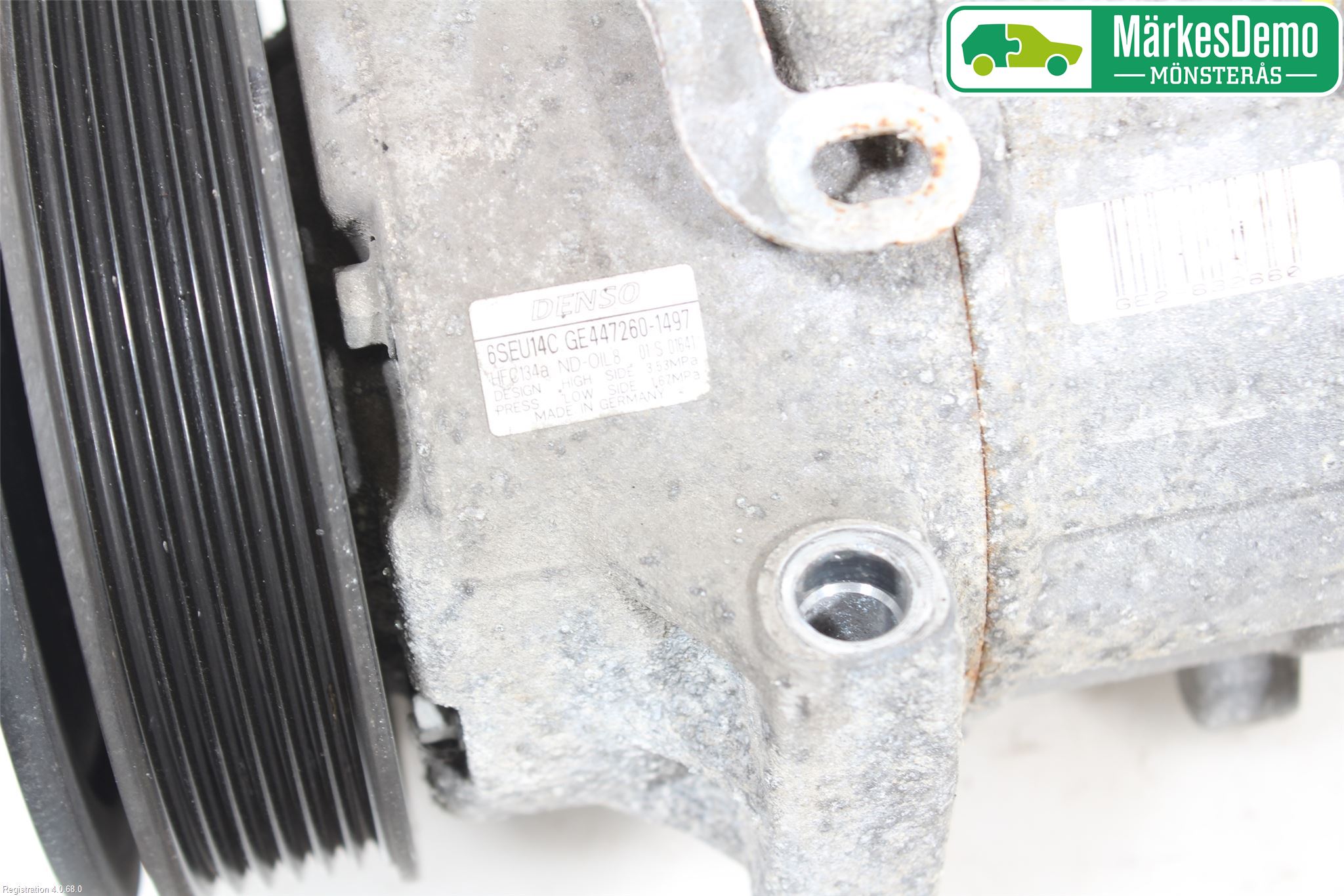 Toyota AVENSIS 09-15 Varme Ac Kompressor