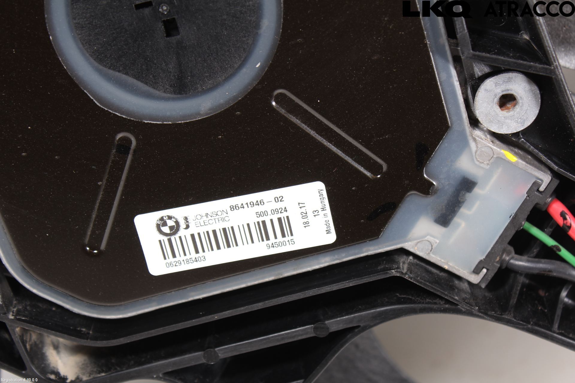 BMW 3 F30/F31/F80 12-19 Kjølevifte Elektrisk
