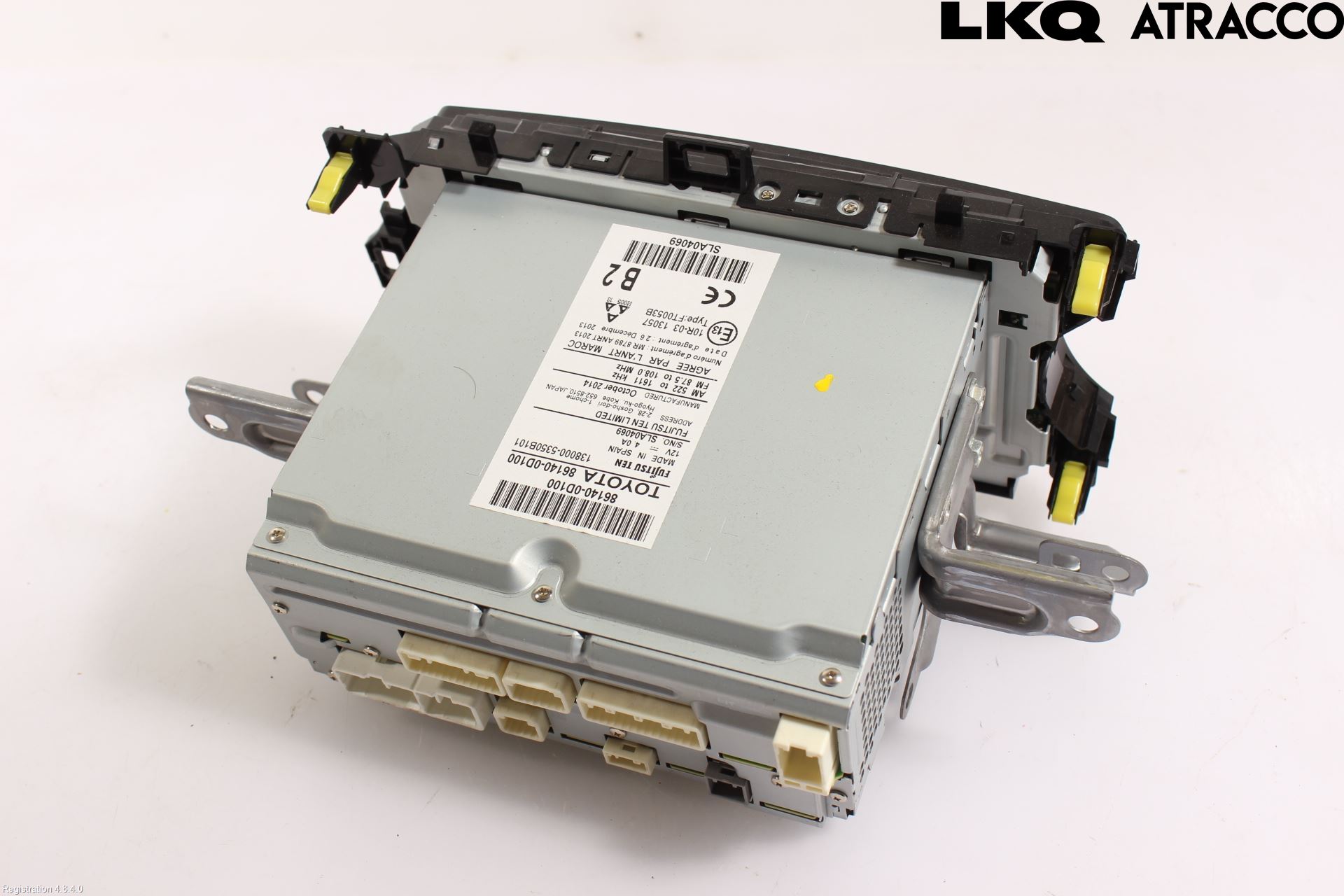 Toyota YARIS XP130 15-20 Stereo Radio Med Cd