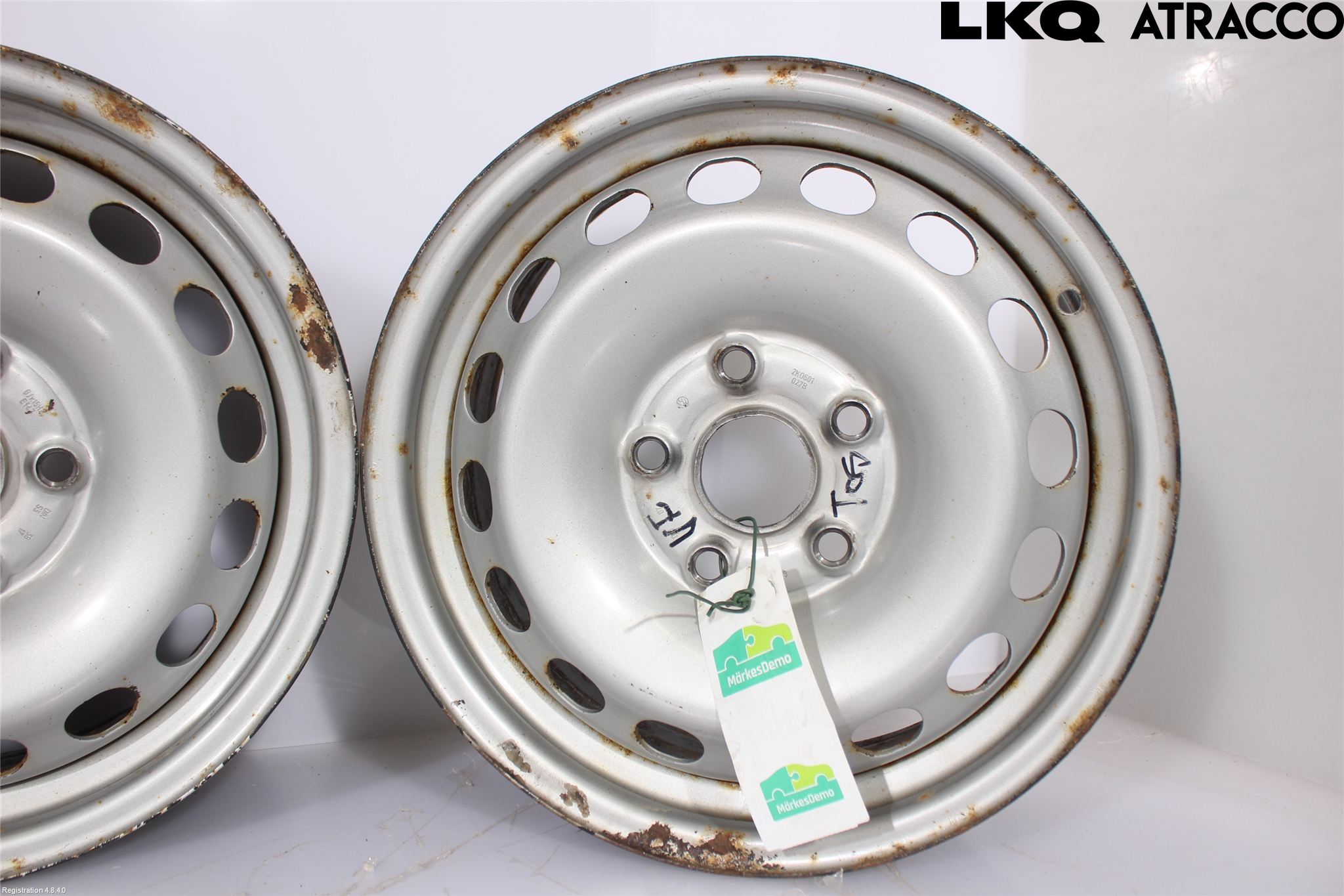 Volkswagen VW CADDY 16-20 Felg Stål Sett 4Stk
