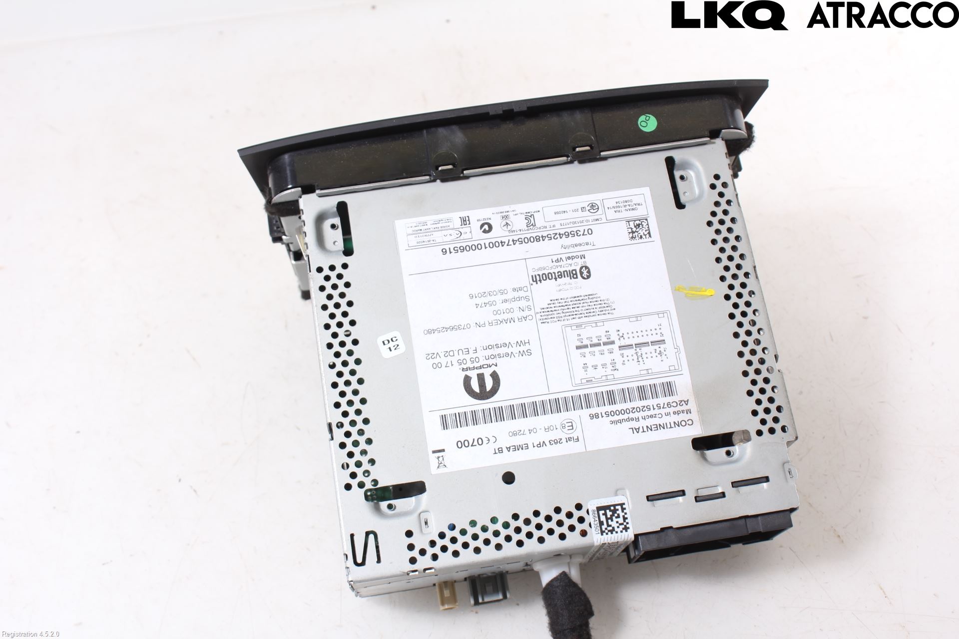 Fiat DOBLO CARGO Stereo Radio Med Cd