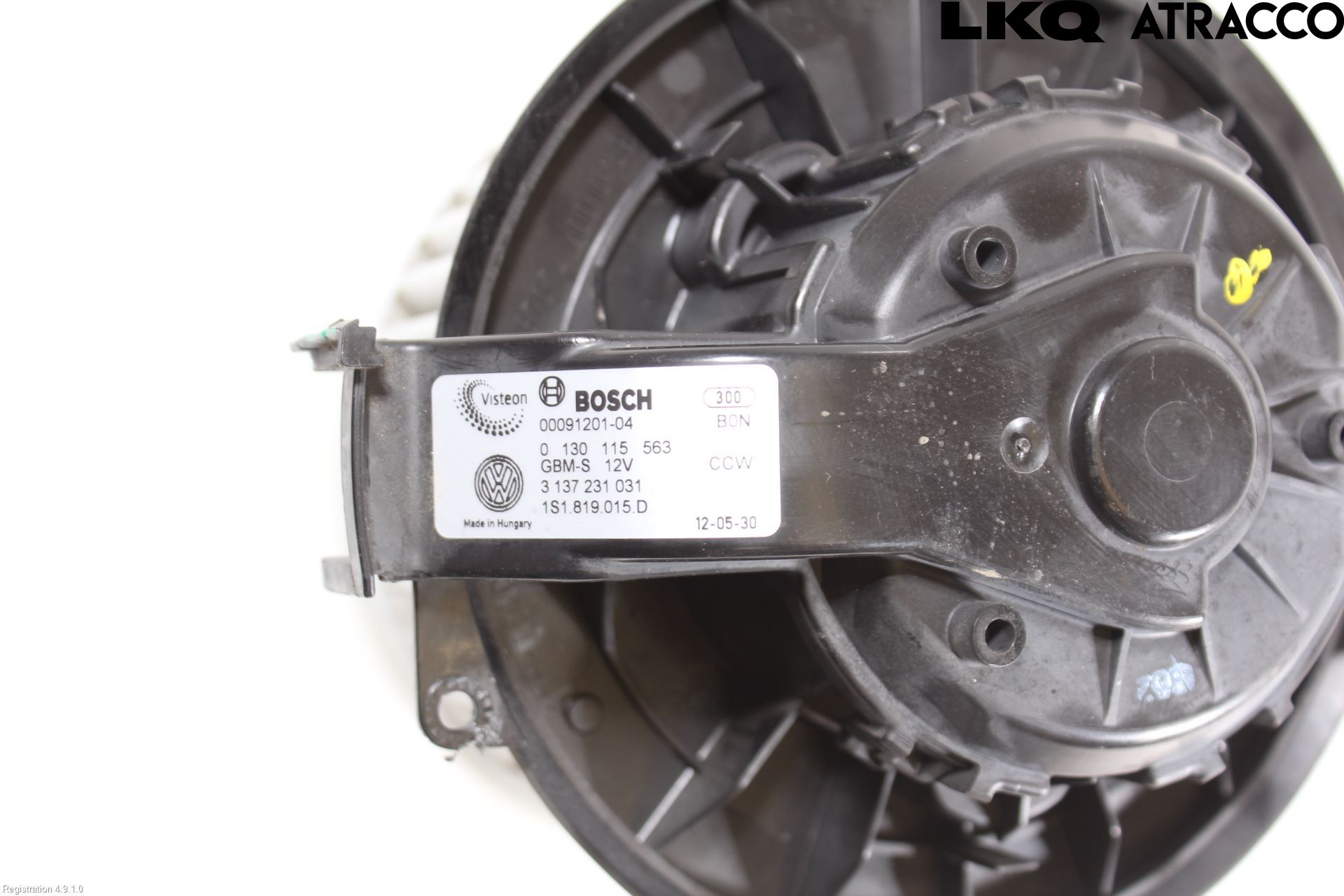 Skoda CITIGO / CITIGO E IV Varmeapparat Viftemotor