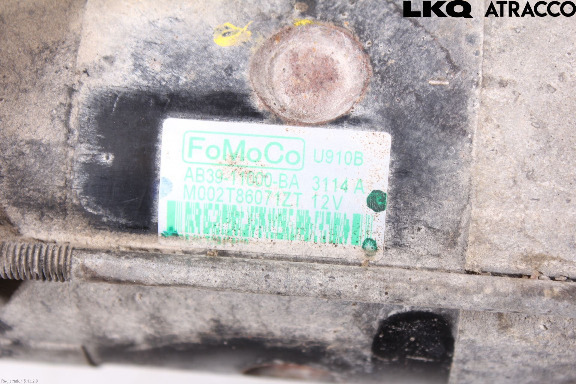 Ford RANGER EU 12-23 Startmotor Diesel