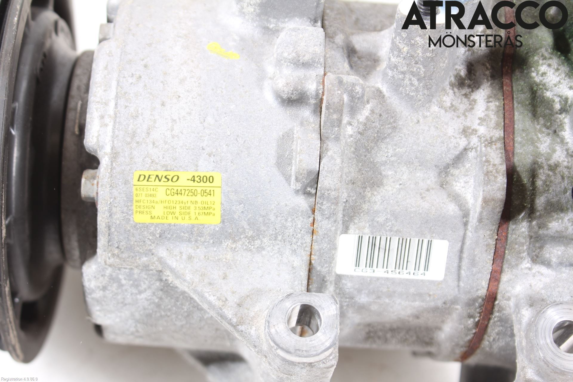 Kia OPTIMA 16-20 Varme Ac Kompressor