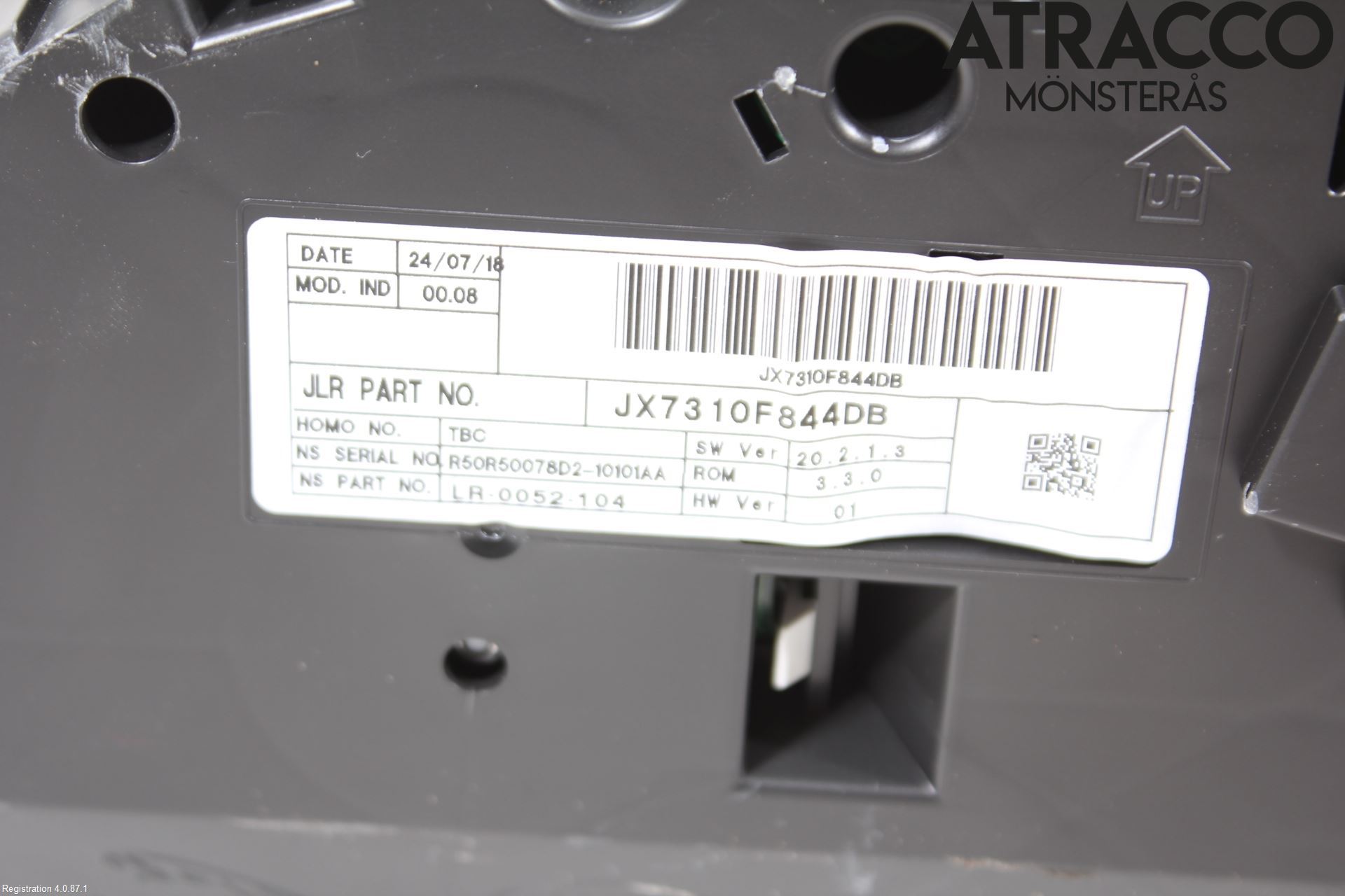 Jaguar XE (X760) 15-24 Instr Kombinert