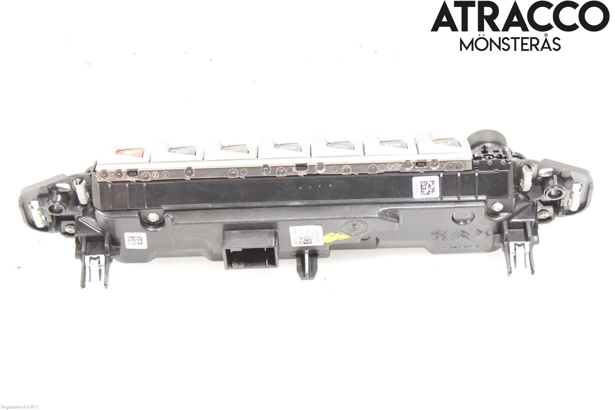 Peugeot 5008 17-24 Varme Ac Betjening-Display