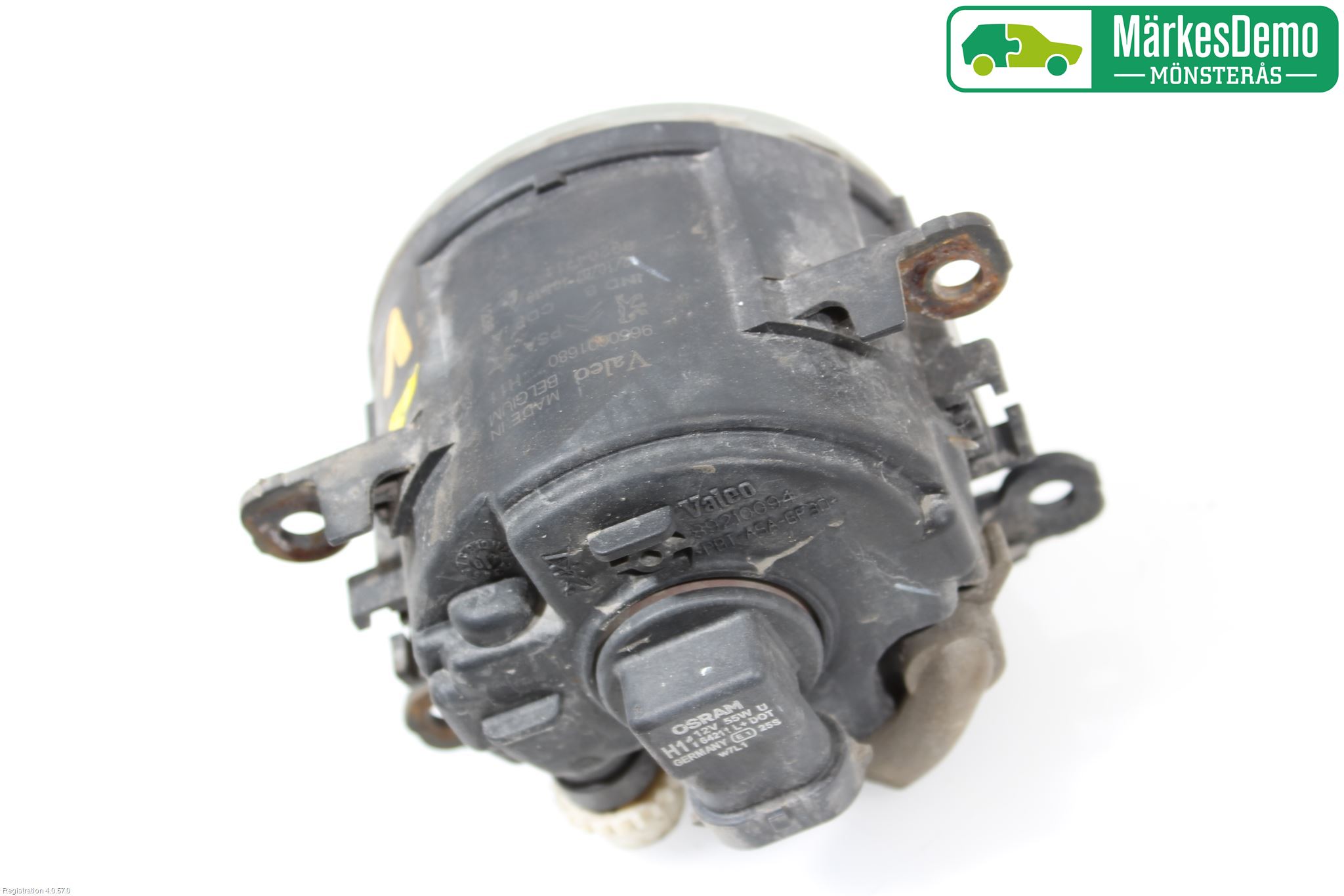 Citroen C4 GRAND PICASSO 07-13 Frontlykt-Kurve-Tåkelys