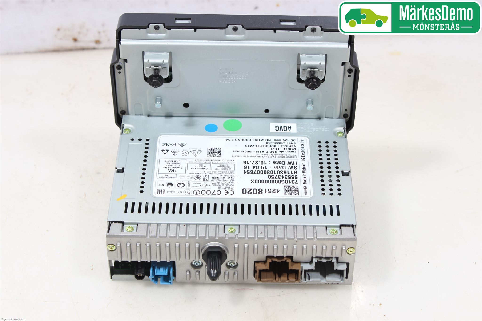 Opel CORSA E 15-19 Stereo Radio