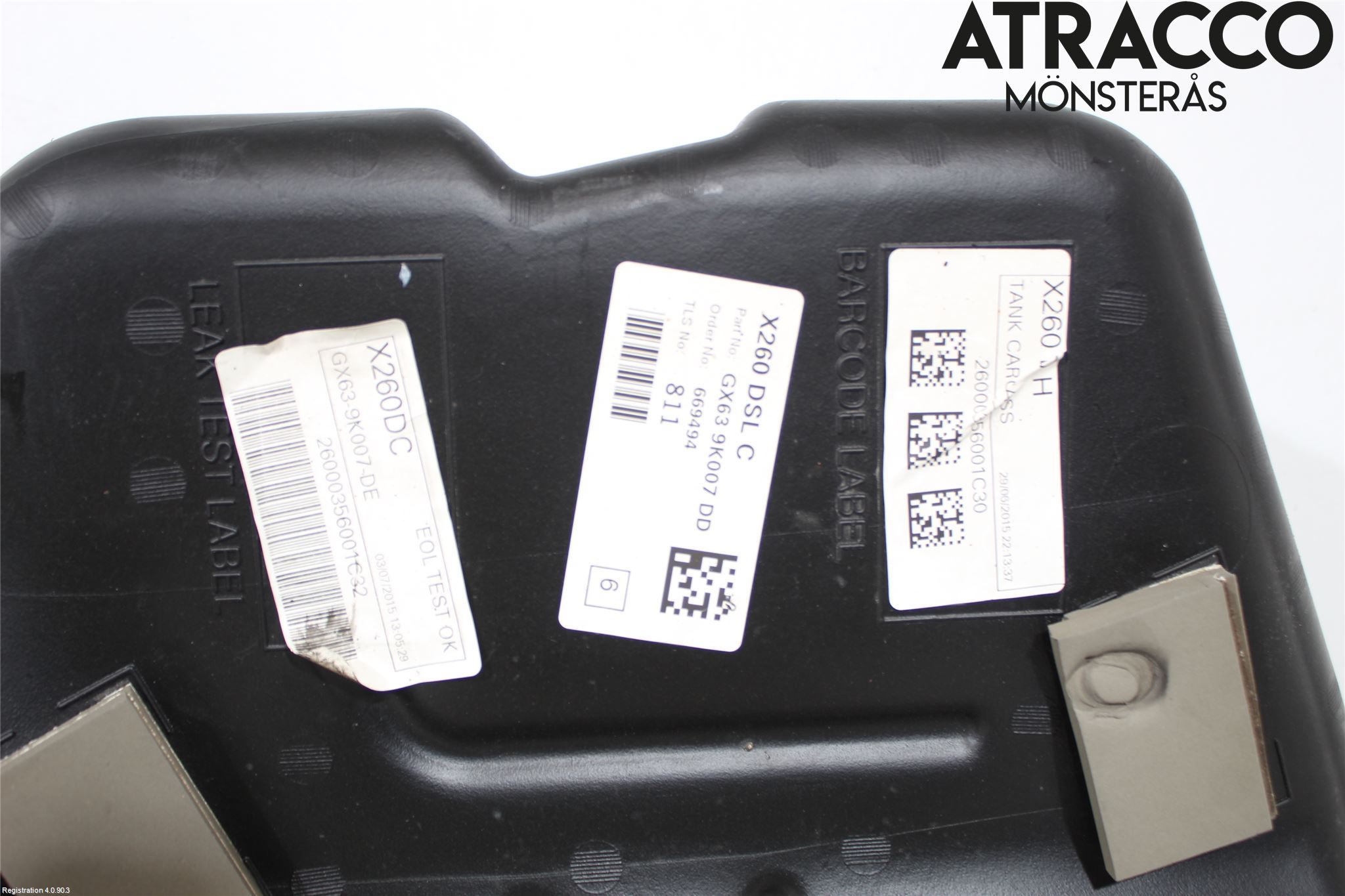 Jaguar XF (X260) 16-24 Drivstofftank Diesel