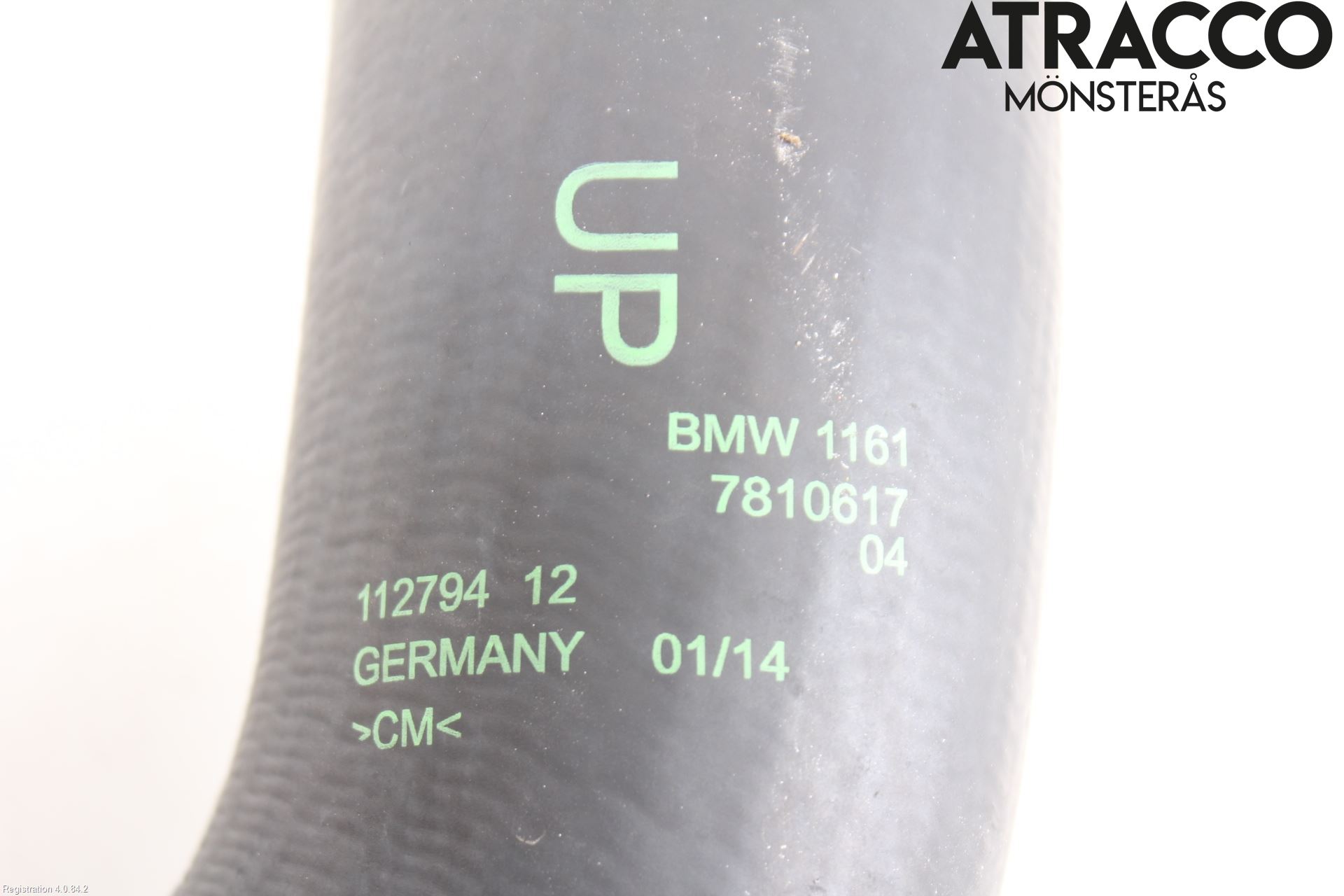 BMW 1 F20/F21 11-19 Intercooler Rør-Slange