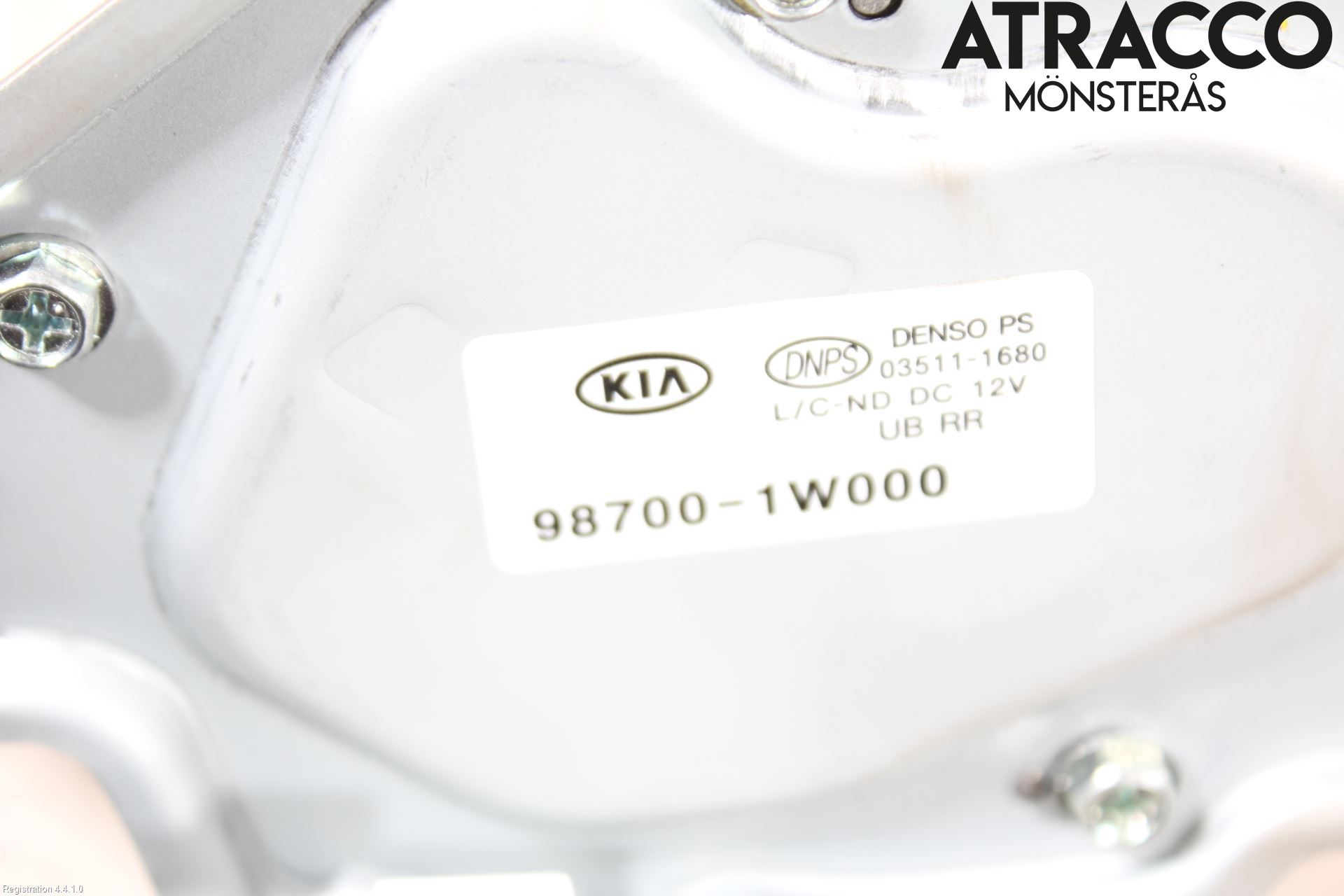 Kia RIO 12-16 Viskermotor Bakluke