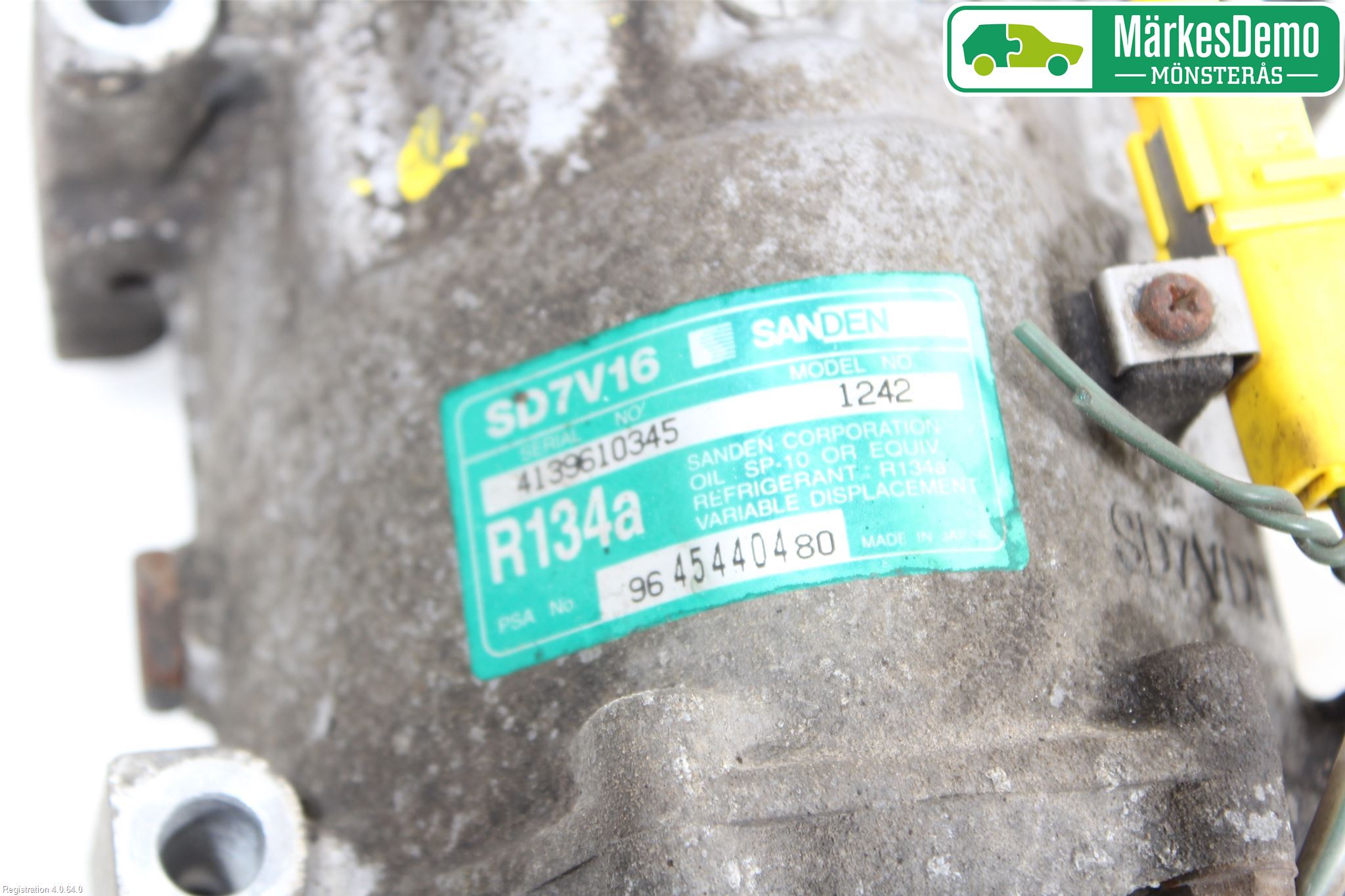 Peugeot 607 Varme Ac Kompressor