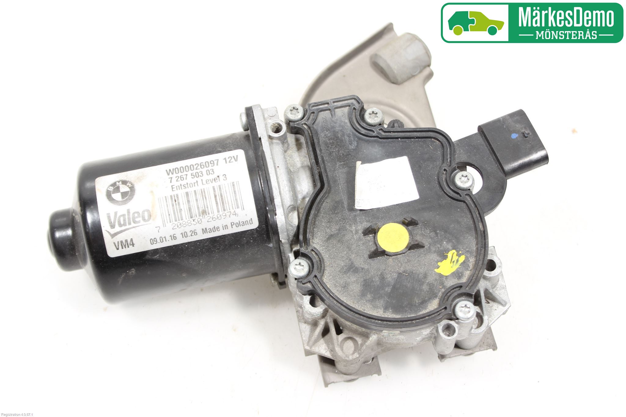 BMW 3 F30/F31/F80 12-19 Viskermotor Frontrute