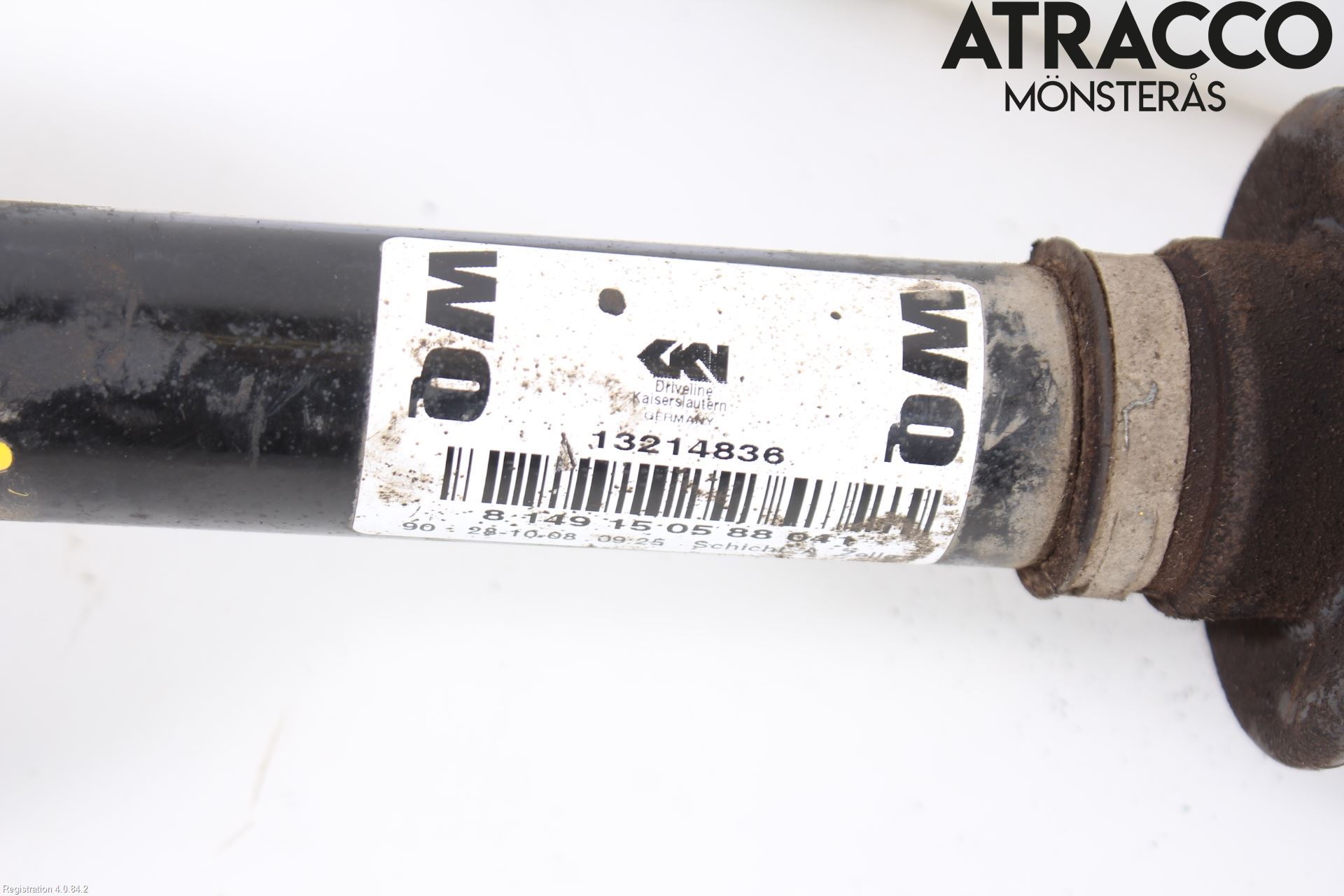 Opel ASTRA H 04-12 Drivaksel Foran Kompl Venstre