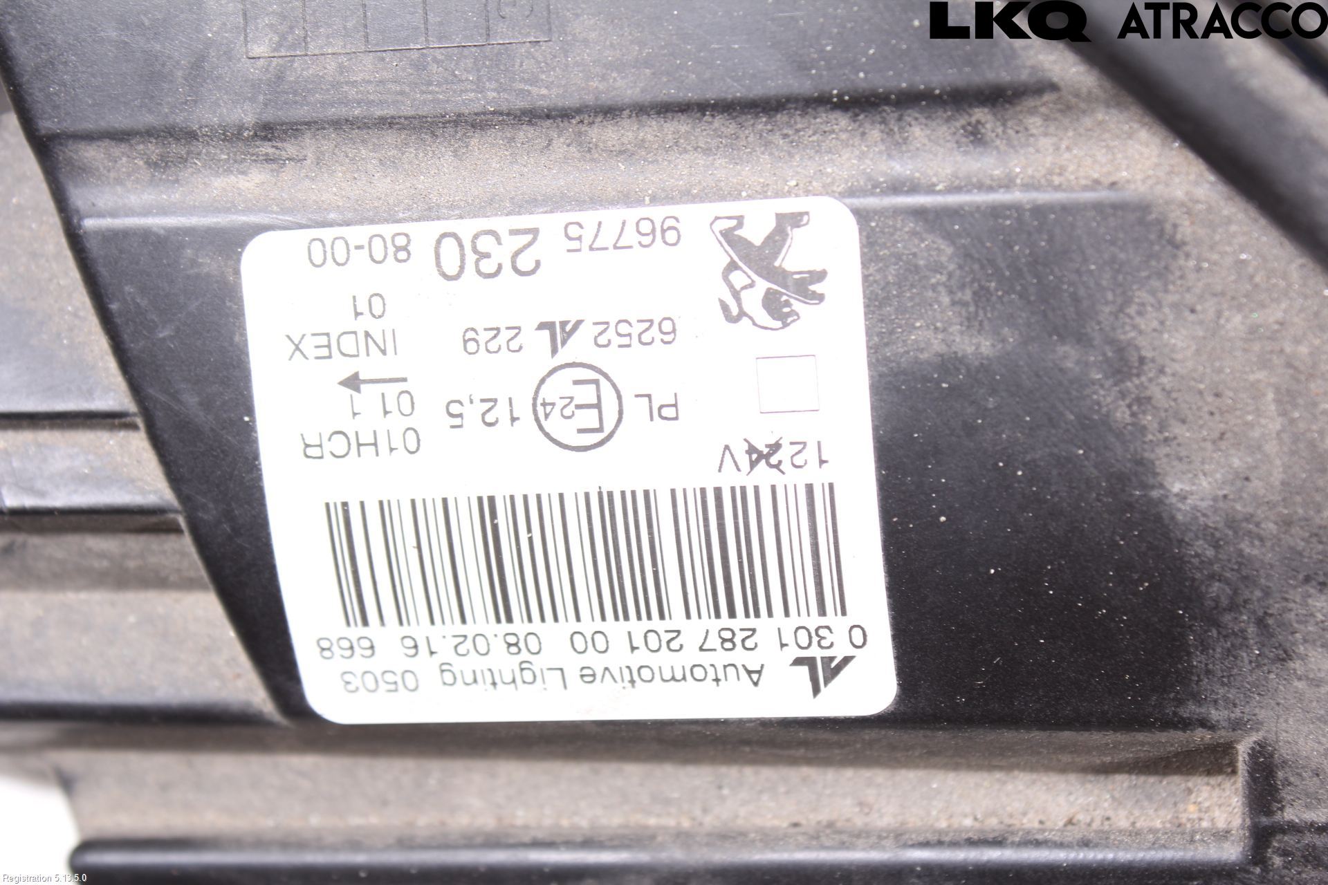 Peugeot 308 14-21 Frontlykt Venstre