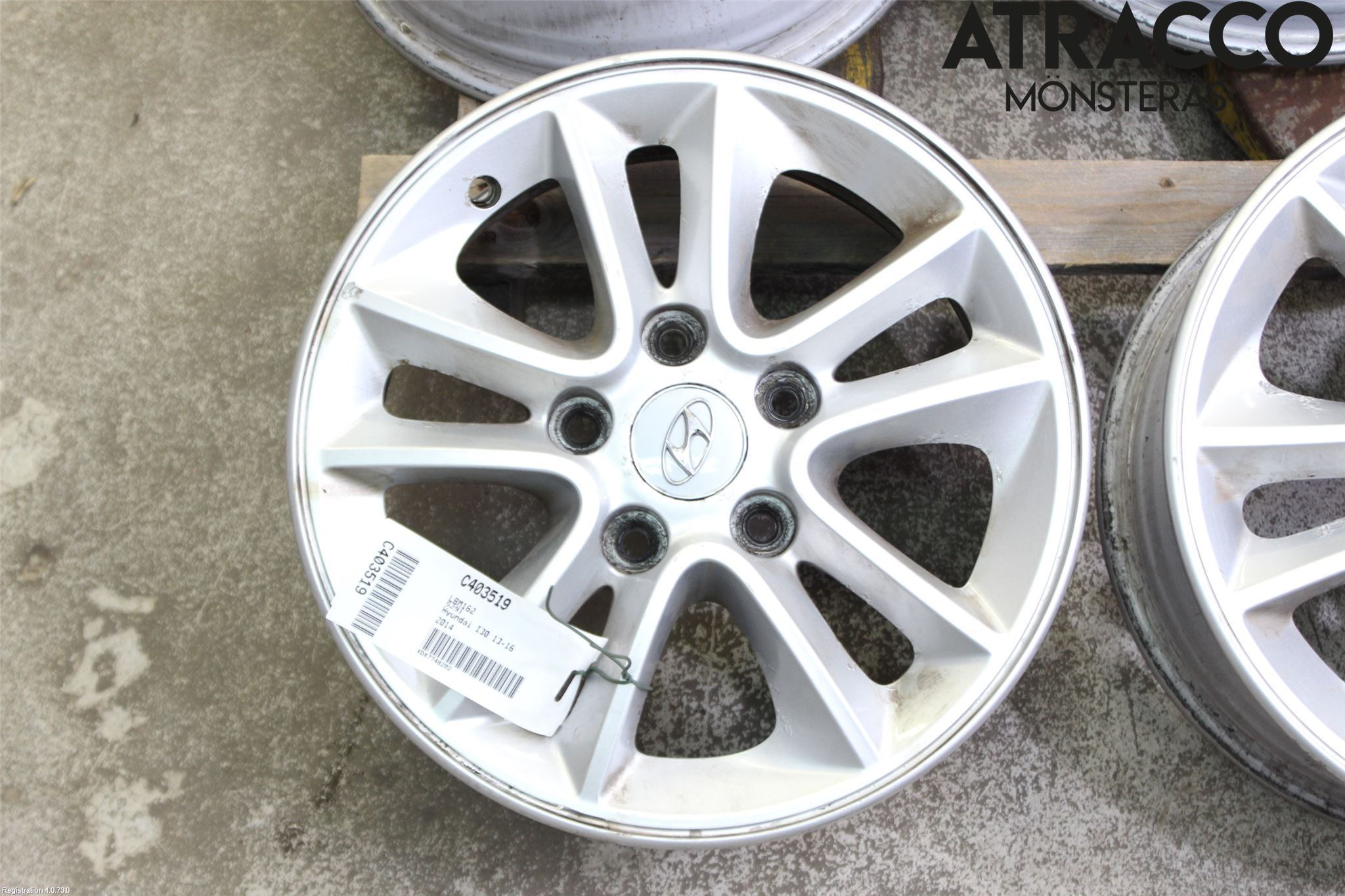 Hyundai i30 GD 13-17 Felg Aluminium Sett 4Stk