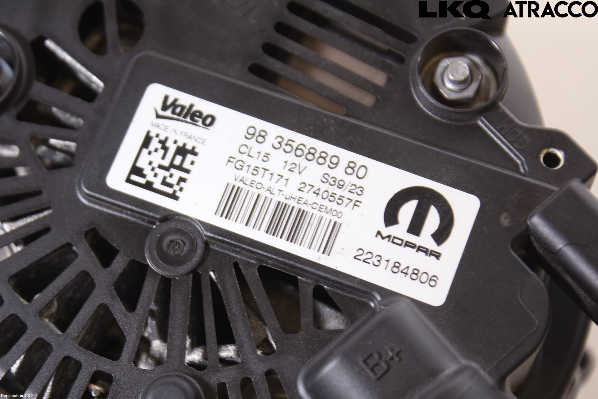 Opel ASTRA L 22- Dynamo