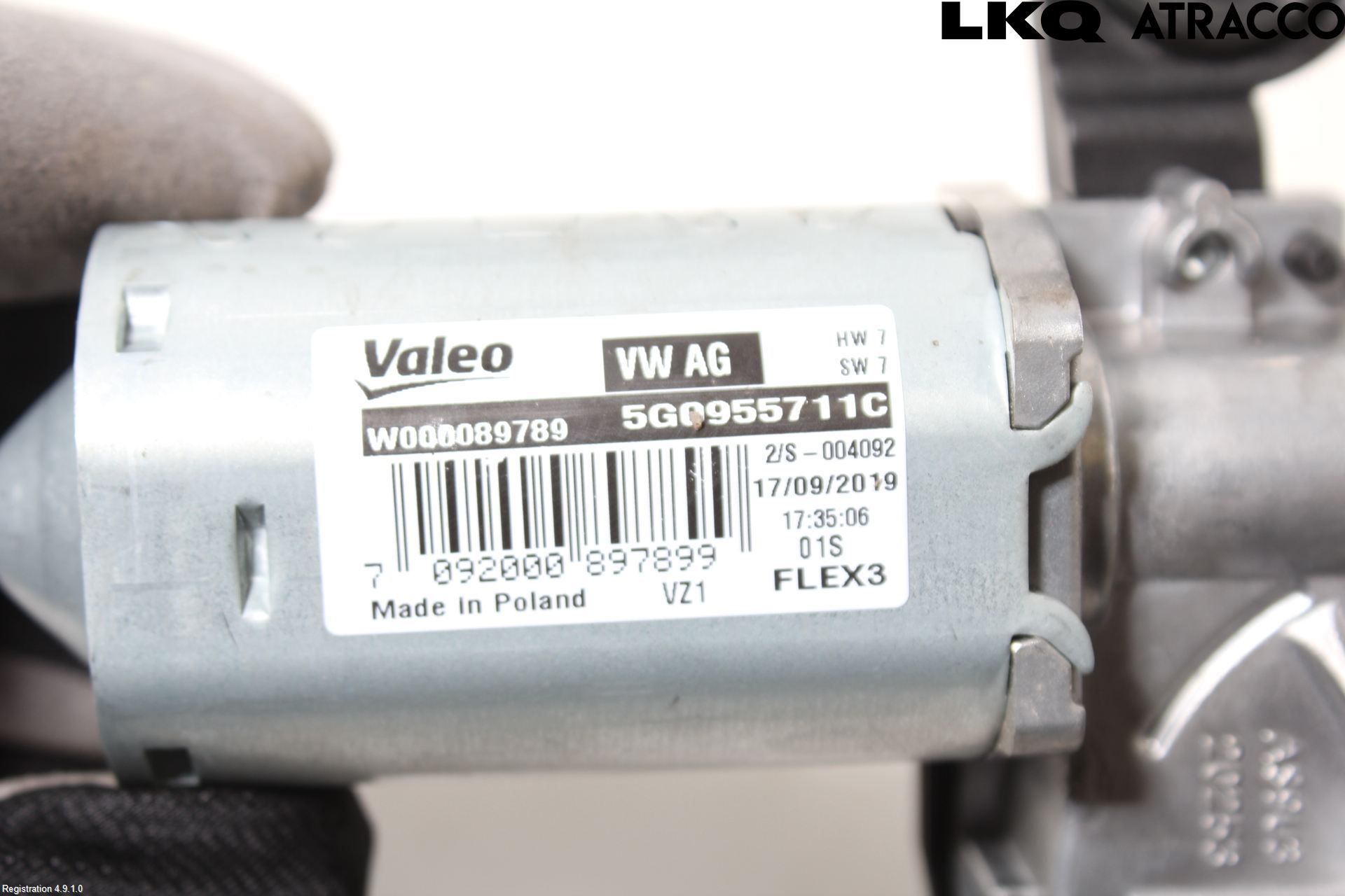 Volkswagen VW POLO VI 18->> Viskermotor Bakluke
