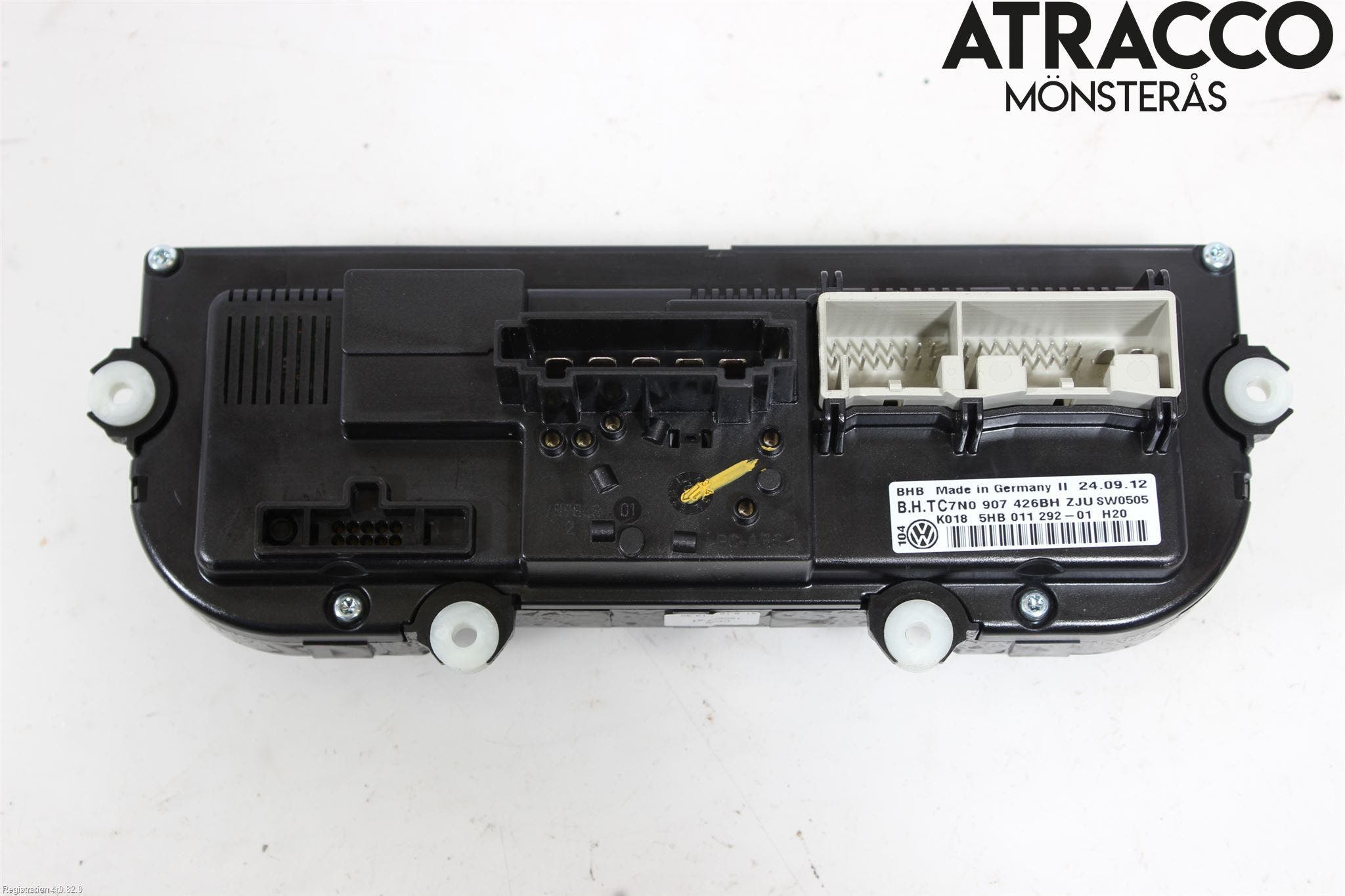 Volkswagen VW GOLF VI 09-13 Varme Ac Betjening-Display
