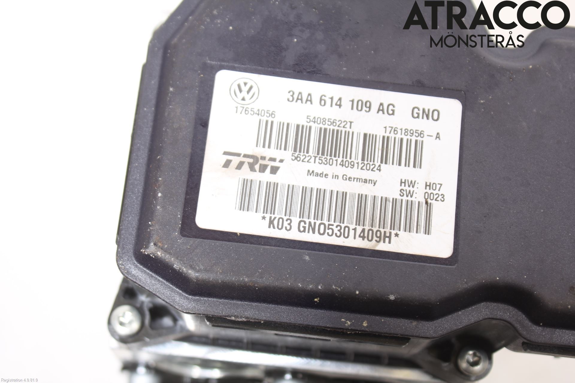 Volkswagen VW PASSAT 11-14 Abs Hydraulikkaggregat