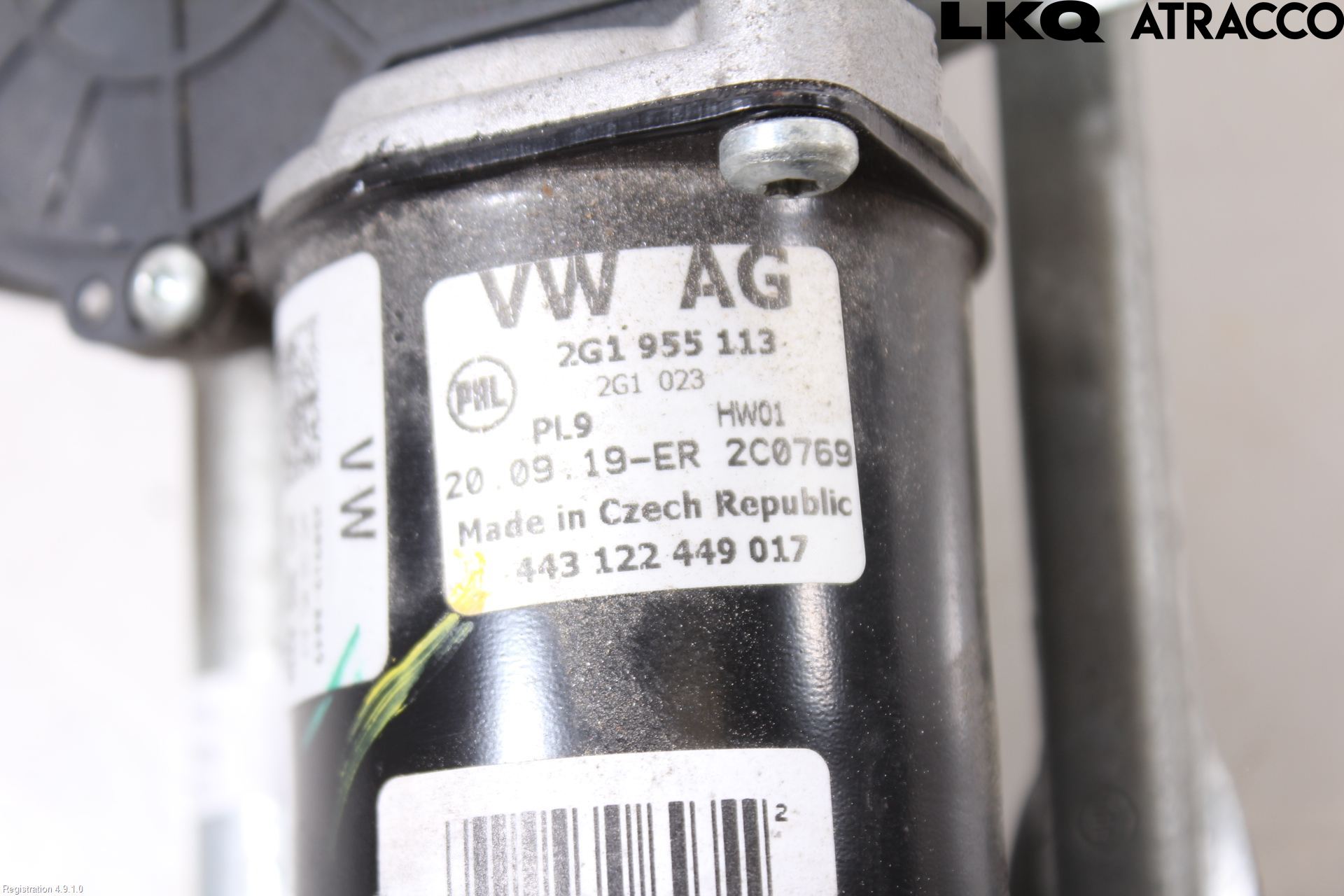 Volkswagen VW POLO VI 18->> Viskermotor Frontrute