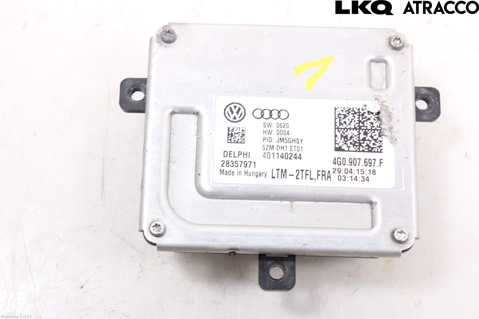 Volkswagen VW PASSAT 15-19 Styreenhet Xenon