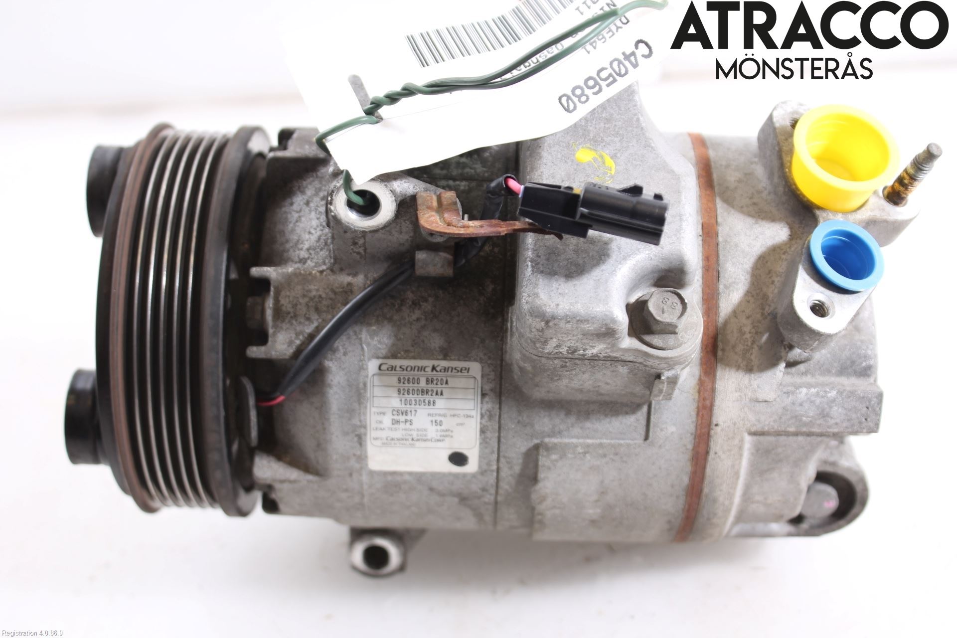 Nissan QASHQAI+2  10-14 Varme Ac Kompressor