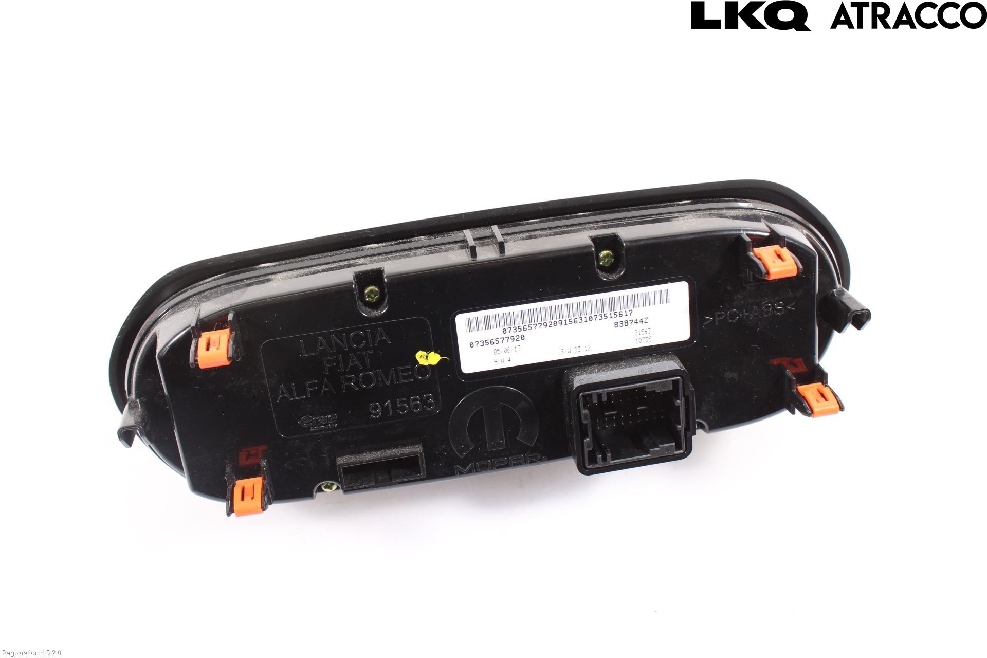 Jeep RENEGADE Varme Ac Betjening-Display