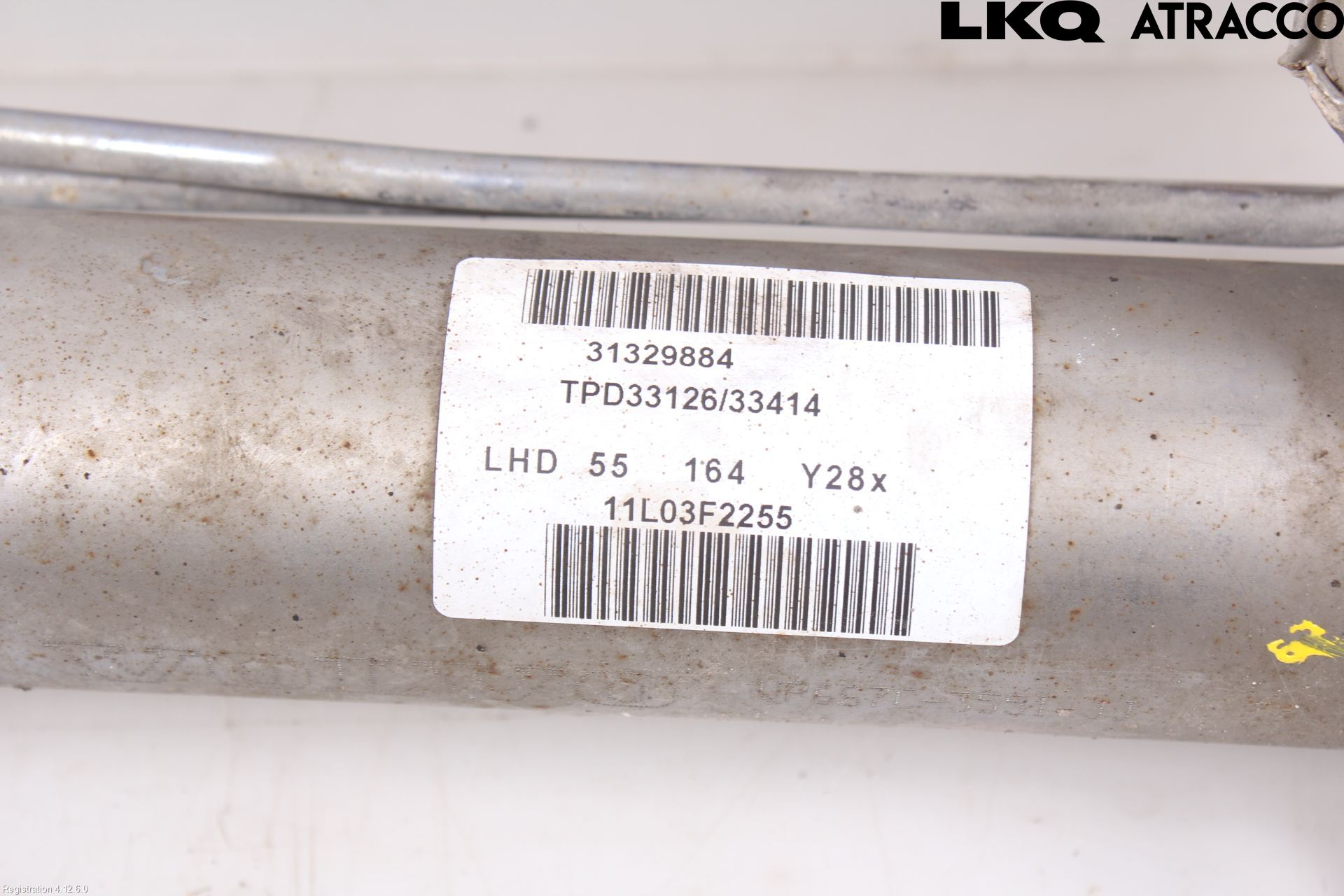 Volvo XC70 08-13 Servo Snekke - Tannstang