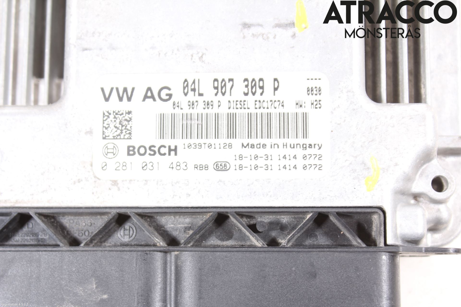 Volkswagen VW TIGUAN 16-24 Styreenhet Dieselpumpe