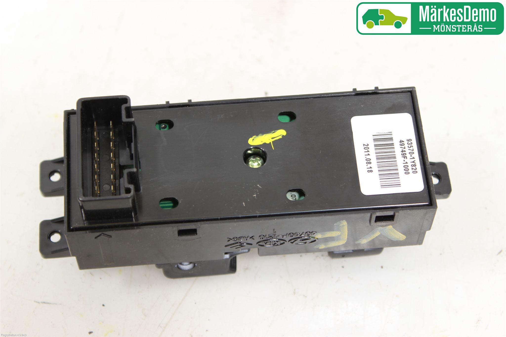Kia PICANTO 12-17 Bryter Vindusheis