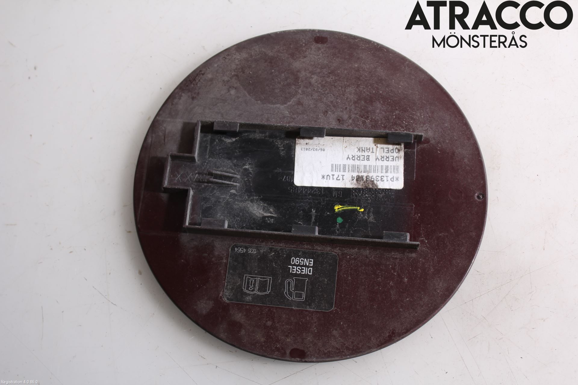 Opel INSIGNIA 09-16 Drivstoff Tankluke