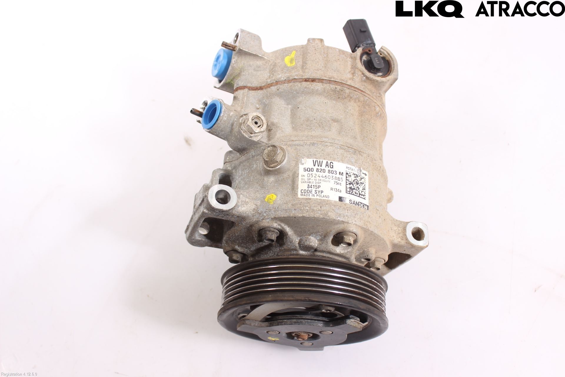 Volkswagen VW CADDY 16-20 Varme Ac Kompressor