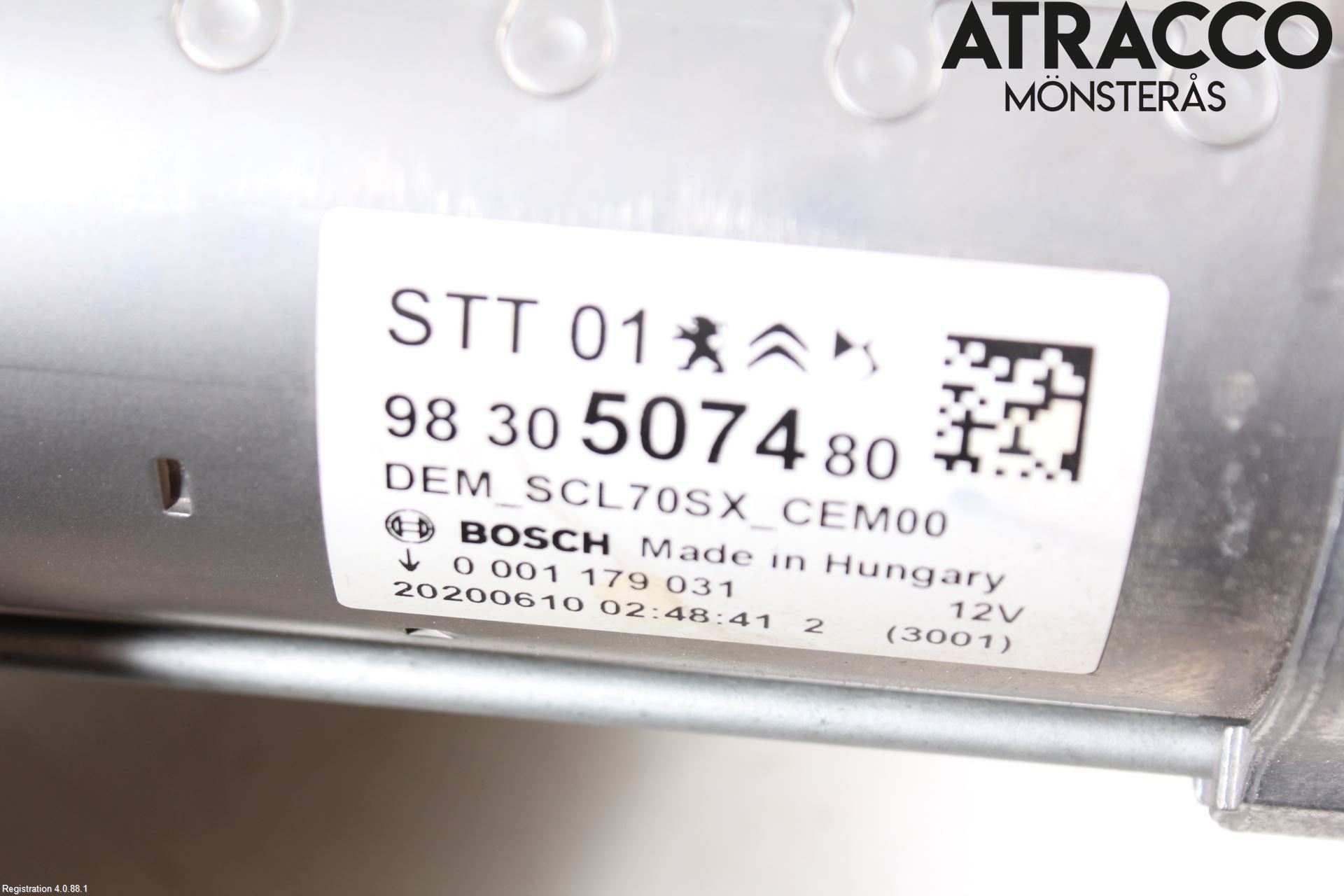 Peugeot 2008/E-2008 20- Startmotor